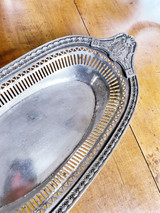 1926 Silver Plated Miami Biltmore Hotel Serving Dish