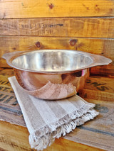 Antique Heinrichs Copper & Sterling Silver Gratin from Hotel Thorndike in Boston