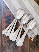Vintage Silverplate Teaspoons from Matson Line Oceanliner