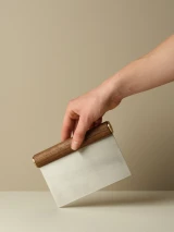 Walnut Dough Scraper