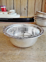 Vintage Silver Plated Nut Bowl from United States Lines Oceanliner