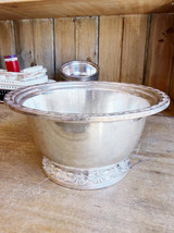 Vintage Silver Plated 24oz Bowl from United States Lines Oceanliner