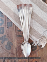 Vintage Silver Plated American Export Lines Iced Tea Spoons