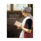 Spicy Book Birthday Card