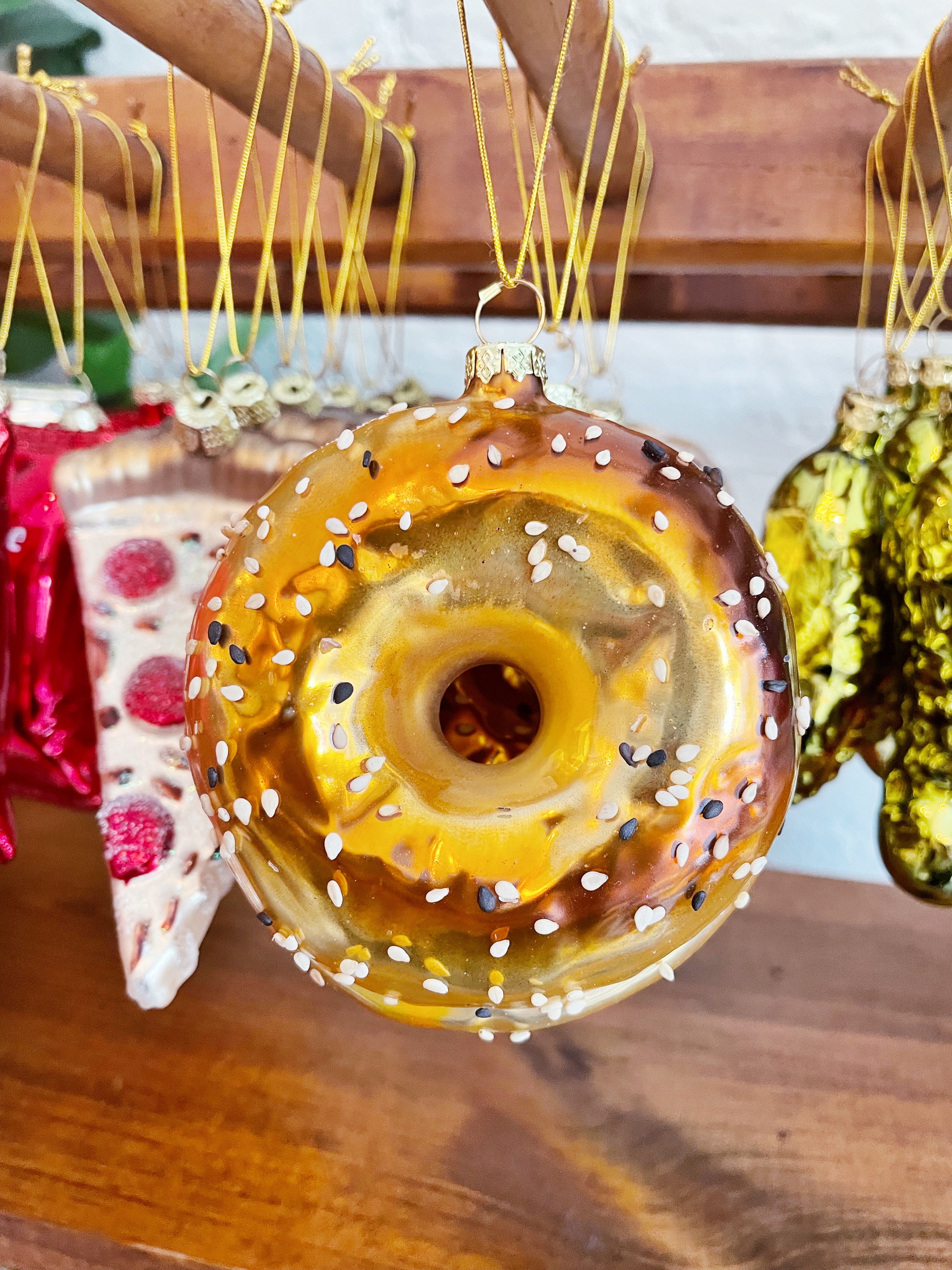 Everything Bagel Ornament 