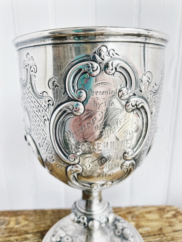 1860 Sterling Silver Cup Presented by The Prince of Wales