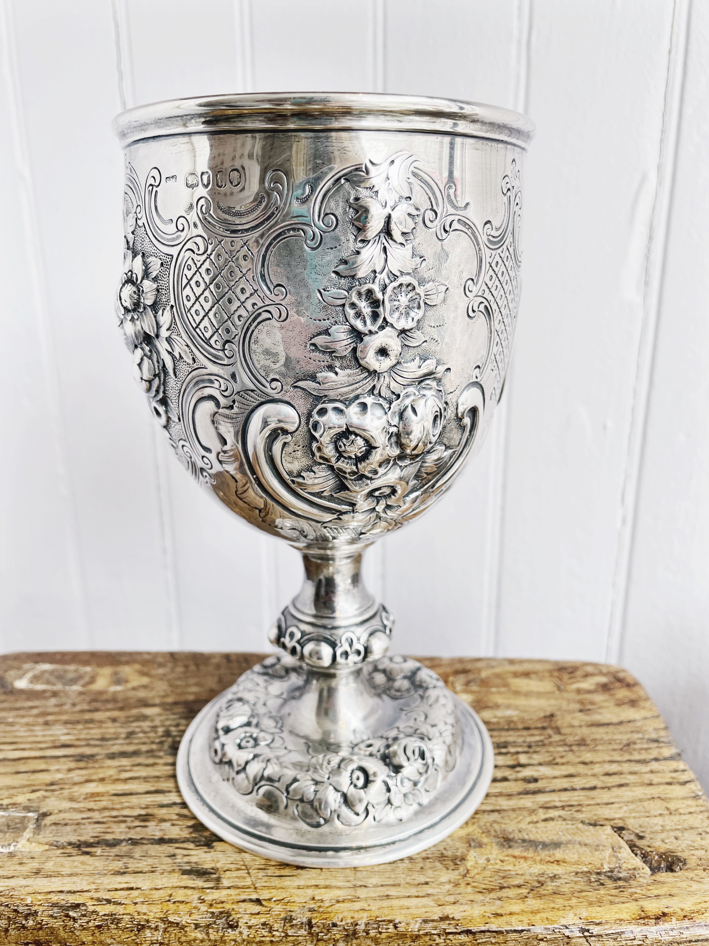 1860 Sterling Silver Cup Presented by The Prince of Wales
