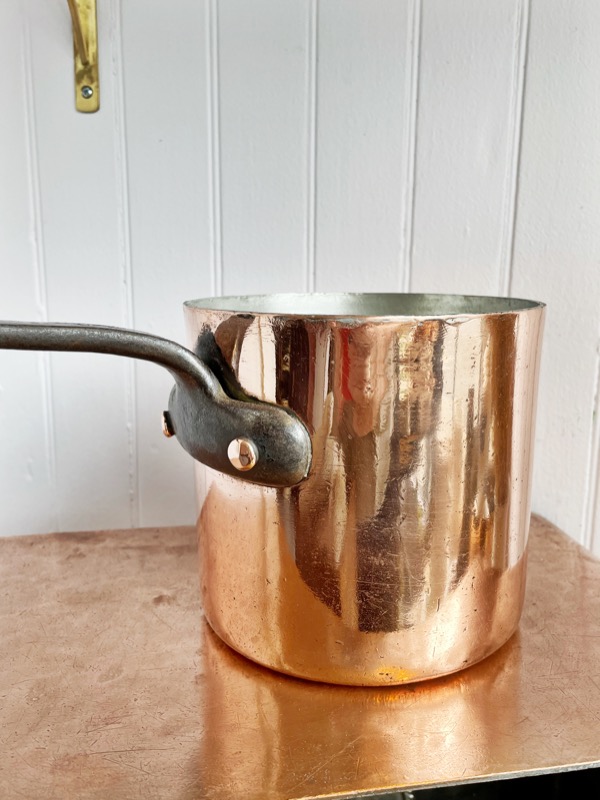 Antique B&O Railroad Copper Pot