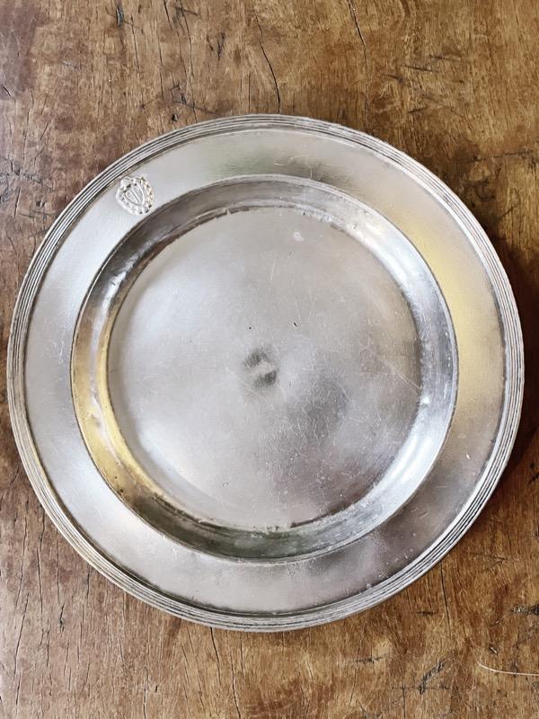 Antique Silver Plated Serving Tray from The Plaza Hotel NYC