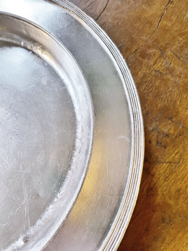 Antique Silver Plated Serving Tray from The Plaza Hotel NYC