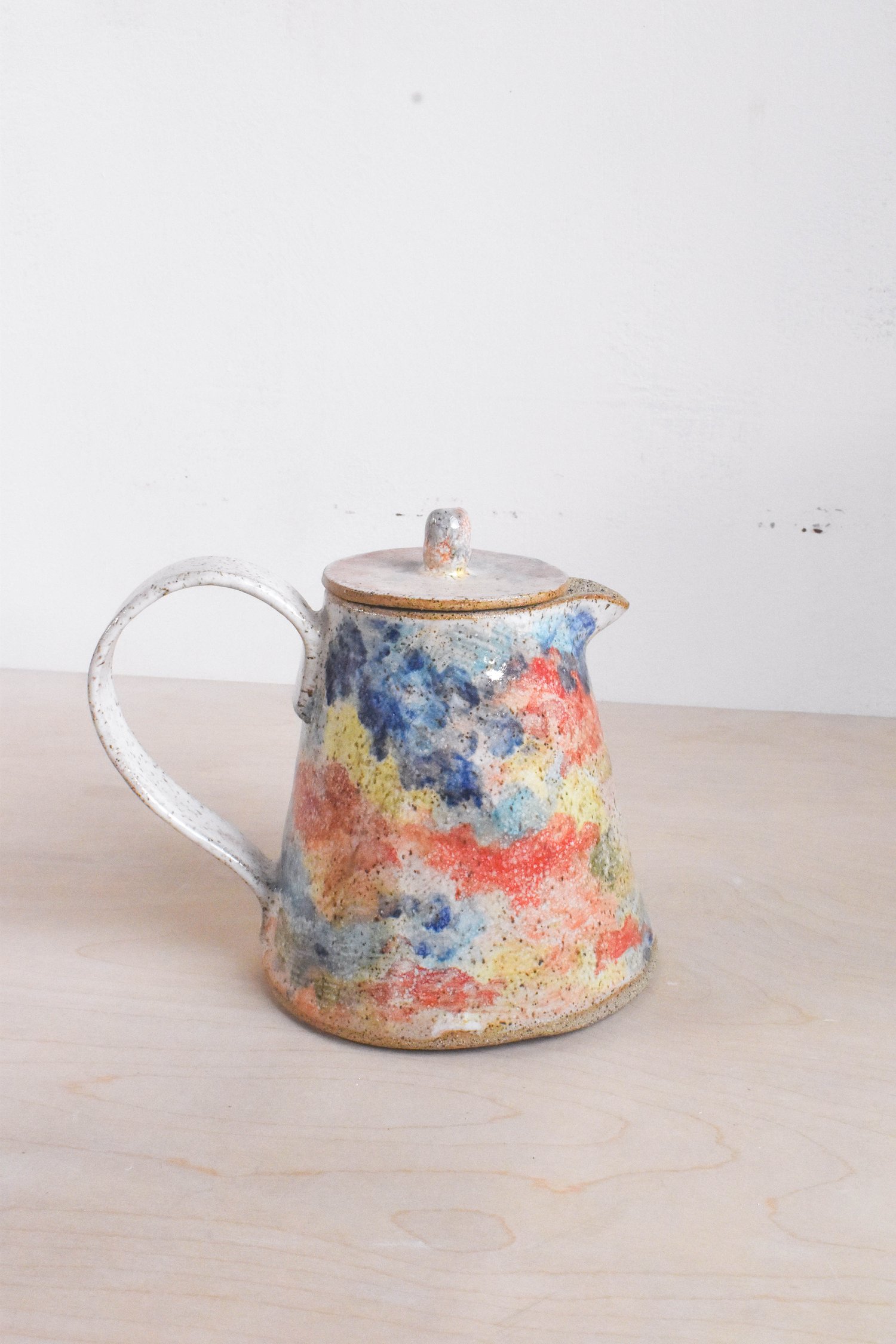 Watercolor Coffee Pot