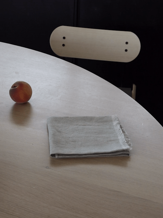 Raw Edge Linen Napkins