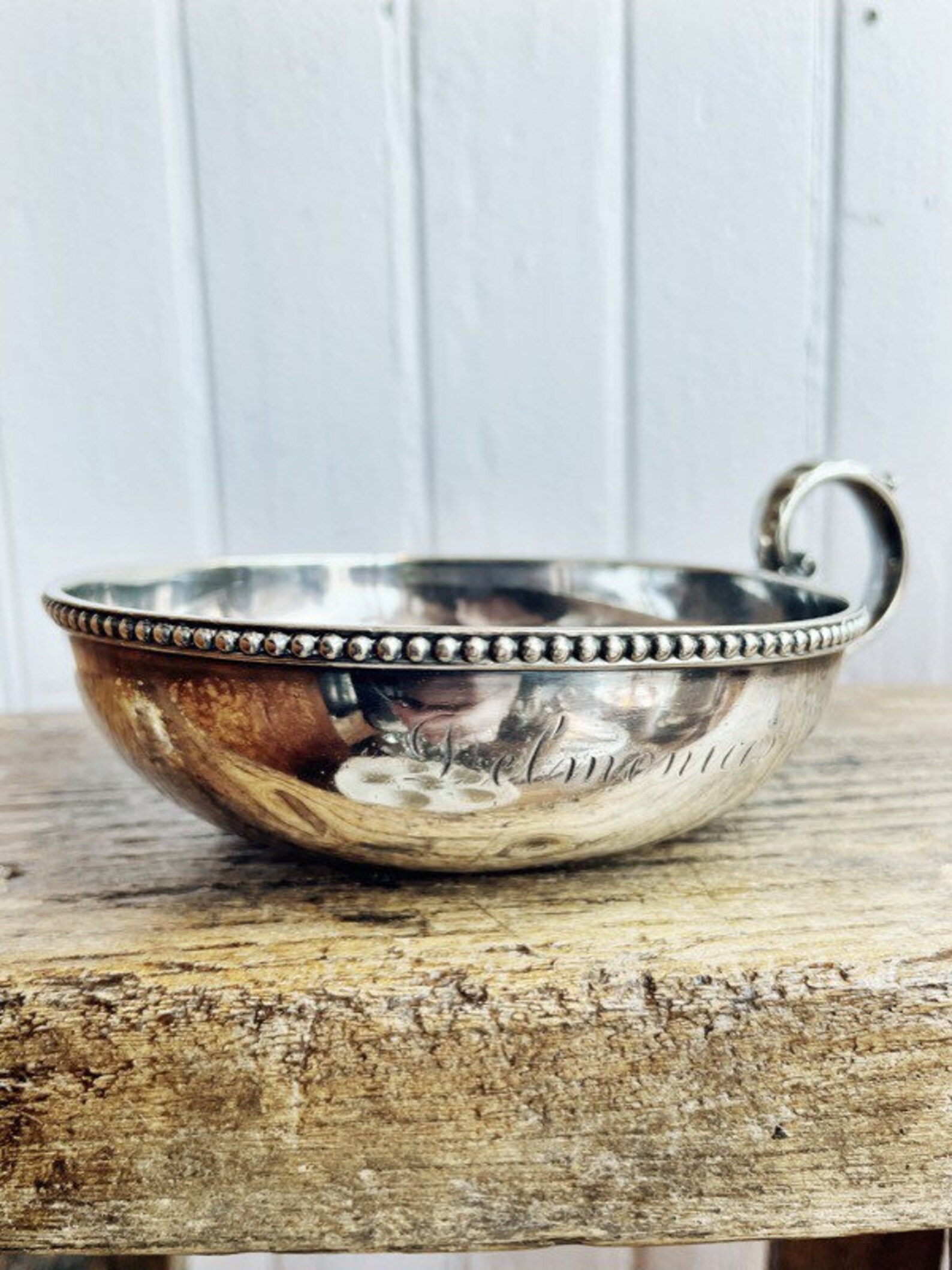 Antique Tiffany & Co for Delmonico's Wine Tasting Cup