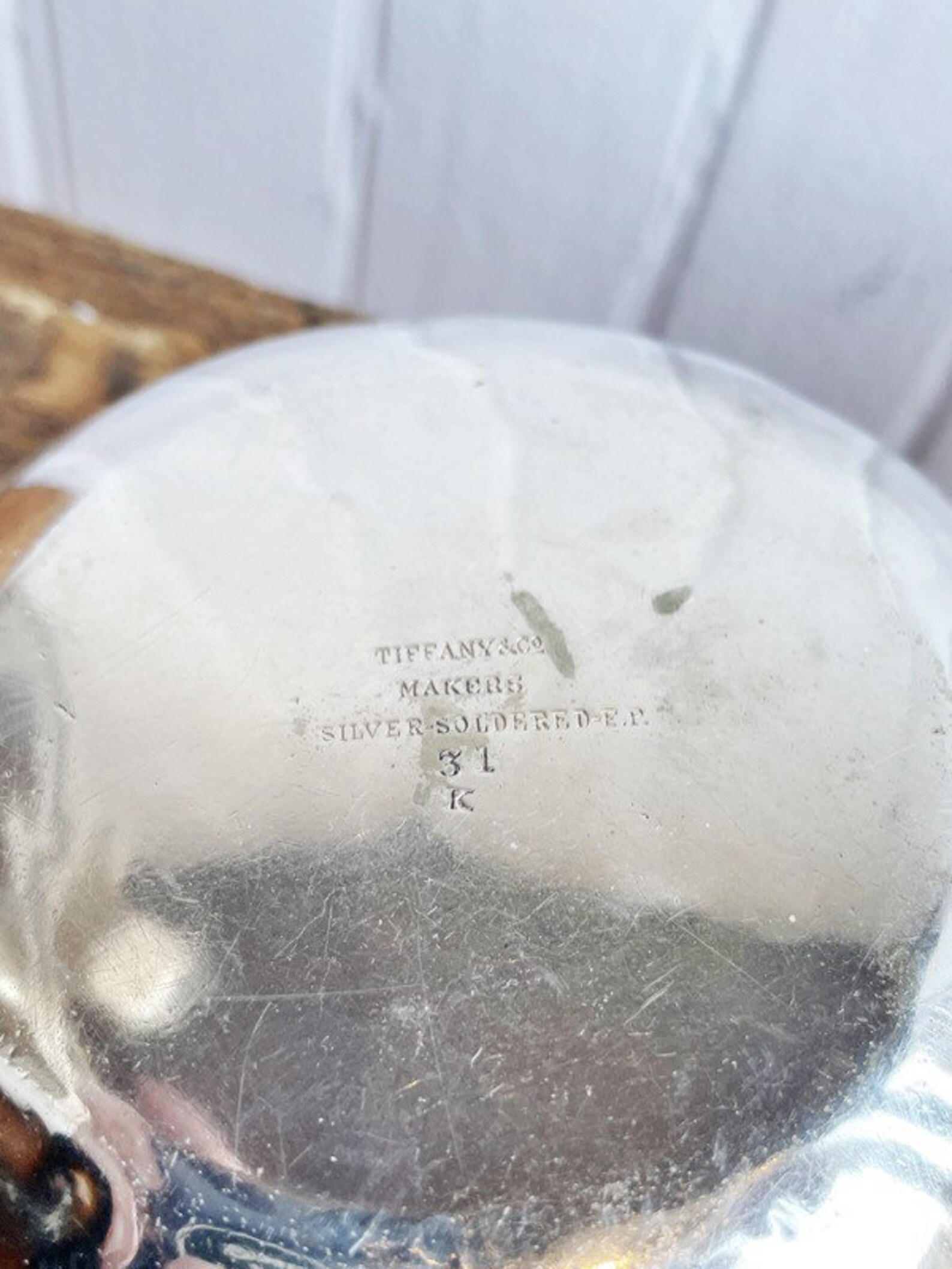 Antique Tiffany & Co for Delmonico's Wine Tasting Cup