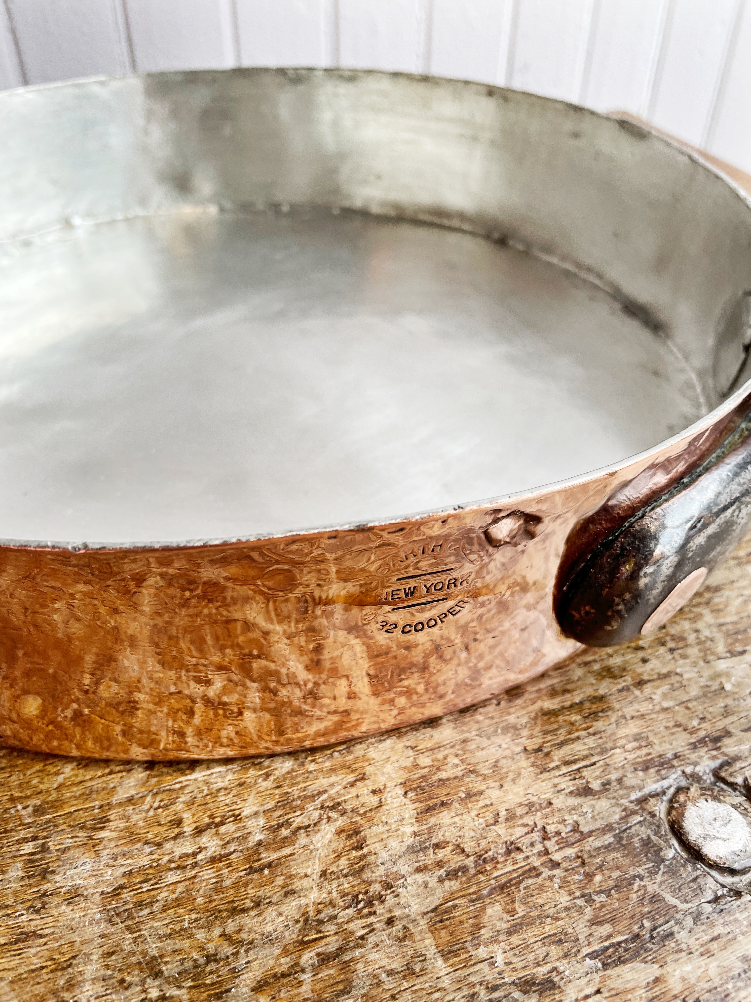 Antique L. Barth Copper Pan from Churchill’s Restaurant & Cabaret NYC