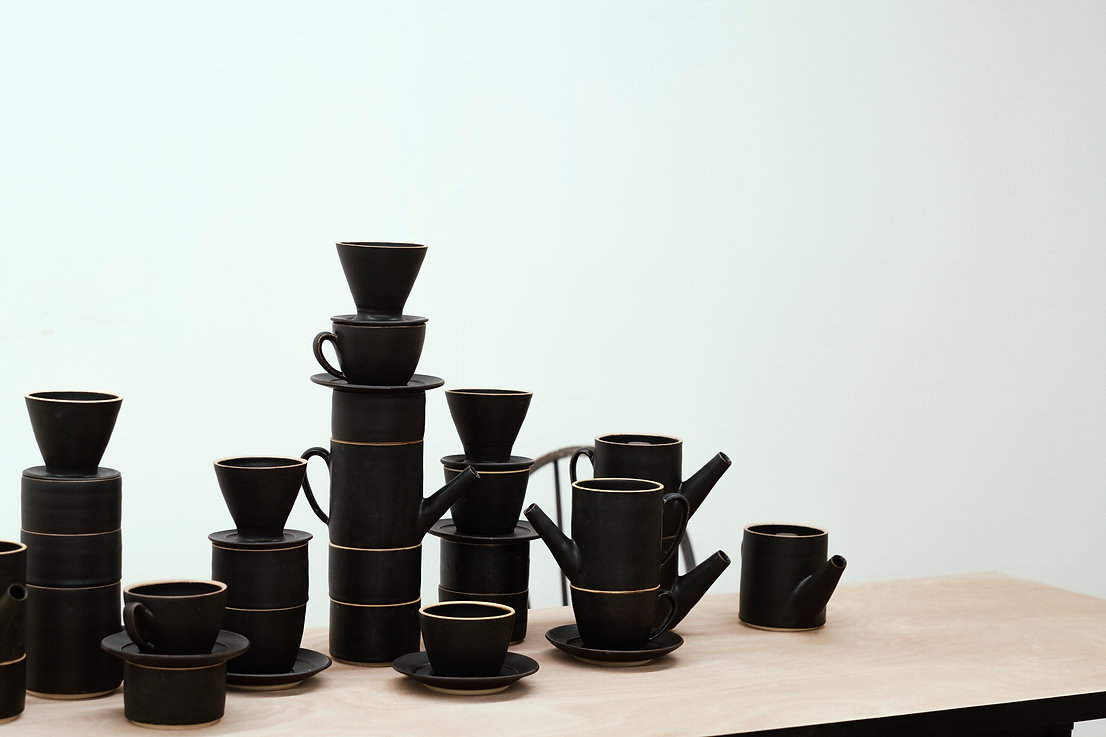 Black Matte Coffee Pour Over