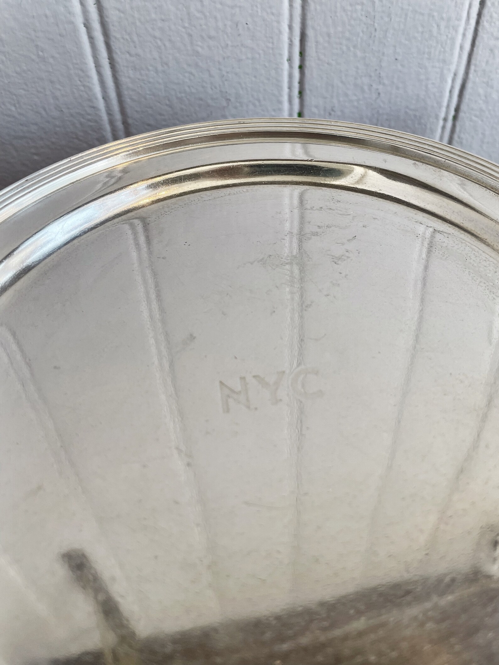 1946 Silver New York Central Railroad Tray