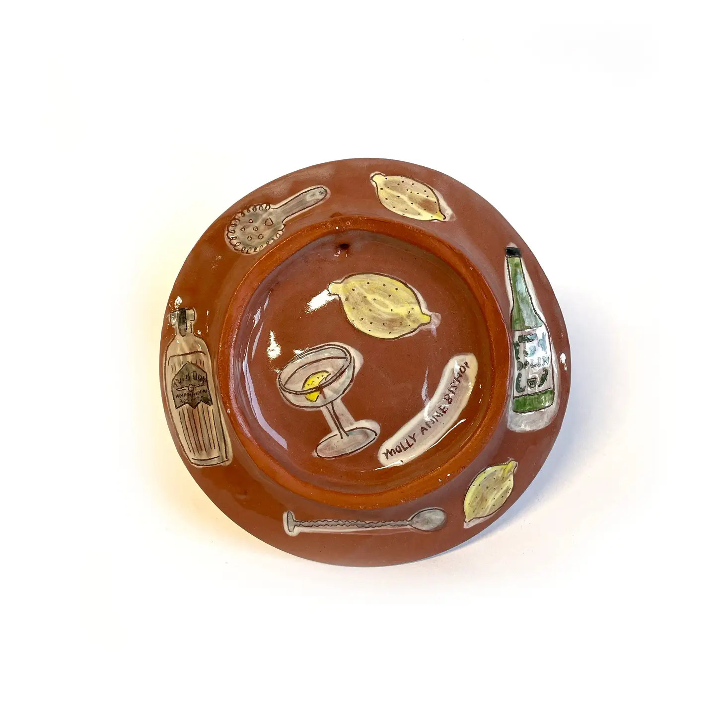 Gin Martini Plate