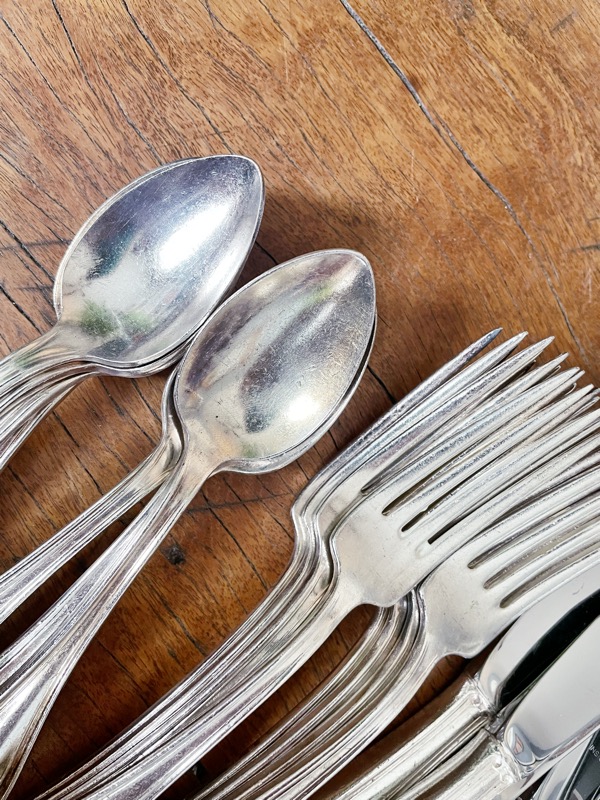 Service for 8 of Silver Plated Flatware from The Biltmore Hotel Belleview FL