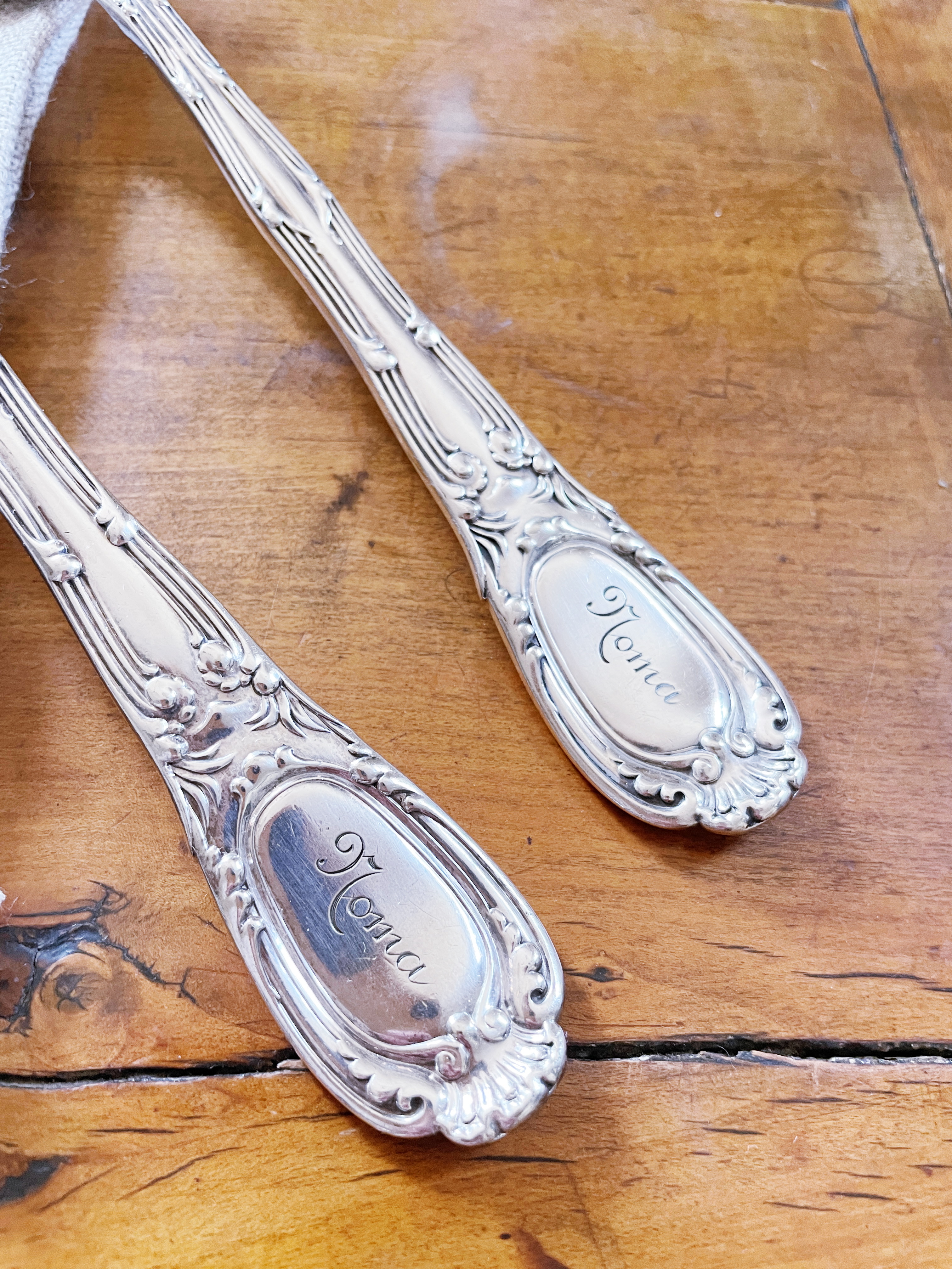 アクセサリー Tiffany&Co. Antique Cutlery Silver Bangl Antique Tiffany & Co. 