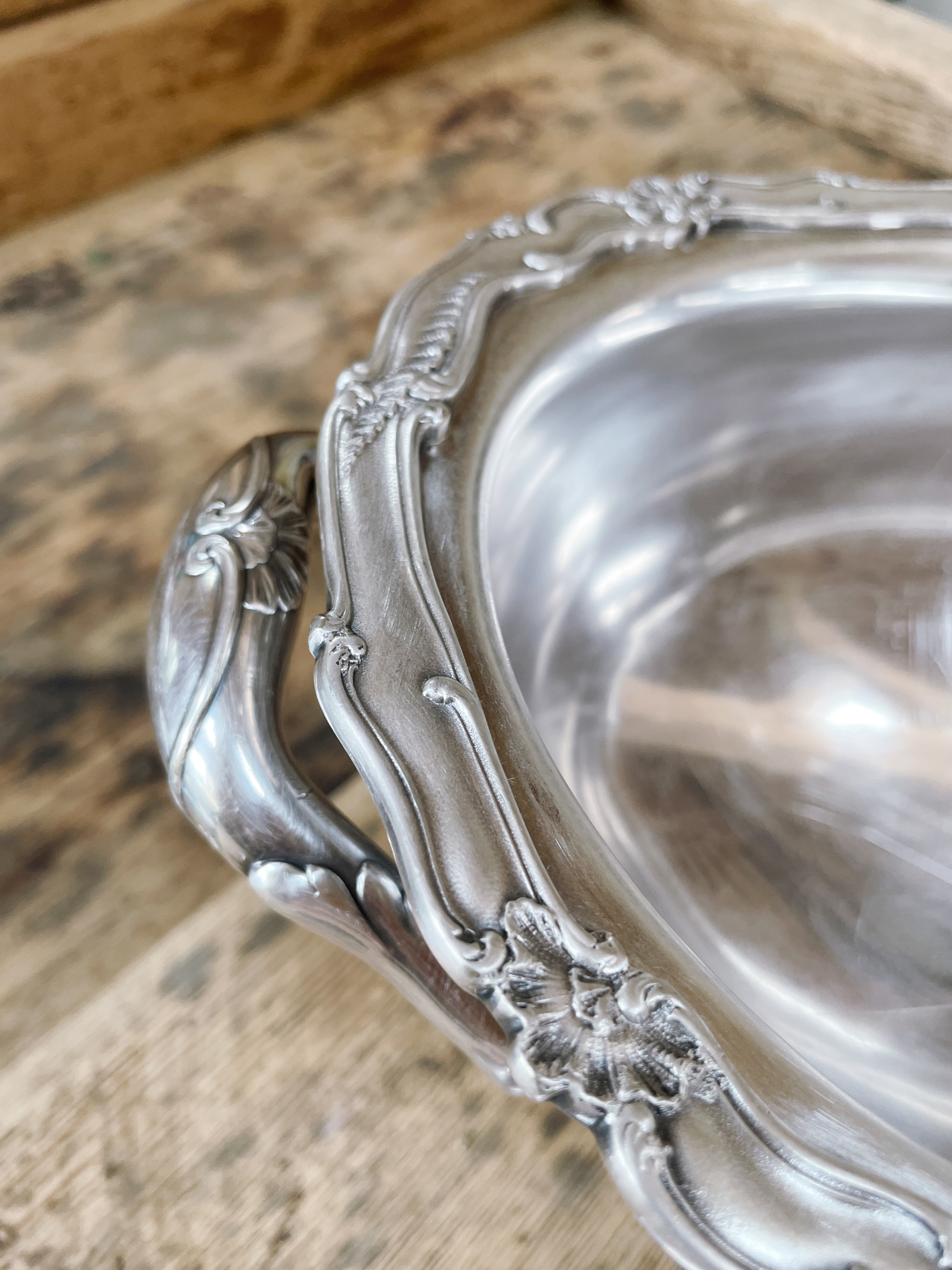 1887 Silver Plated Tureen from Steam Yacht Punjaub