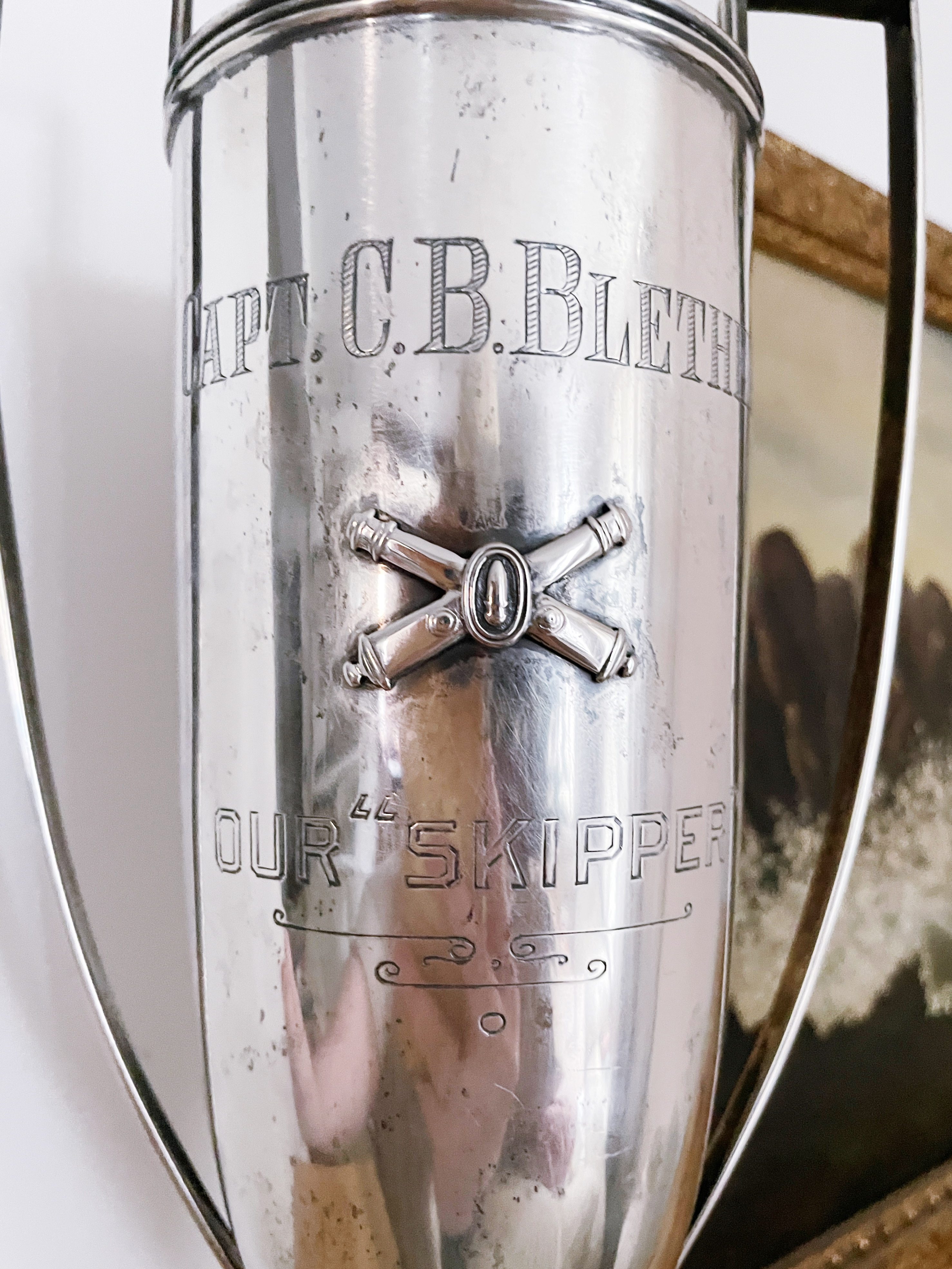 1915 Sterling Silver Washington State National Guard Trophy