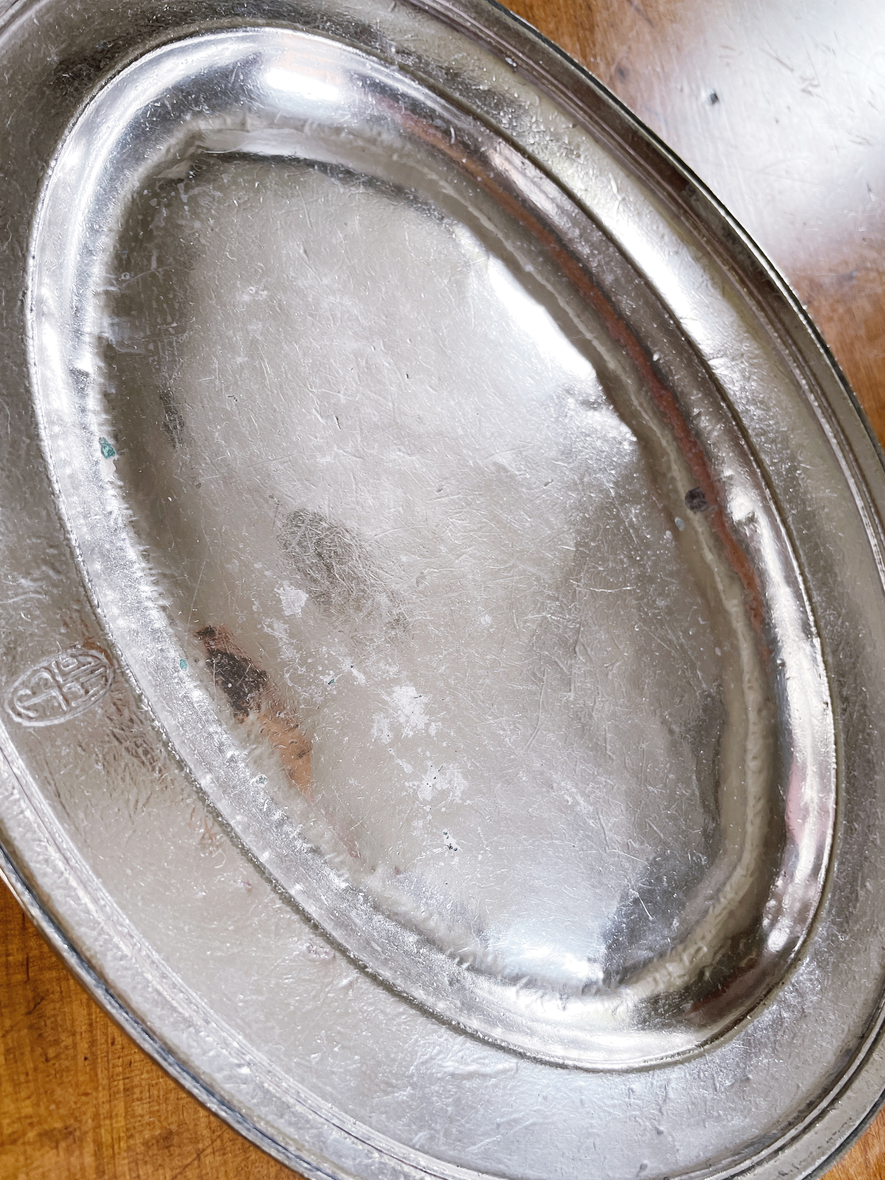 1920s Silver Plated Dome & Platter from The Baker Hotel in Dallas
