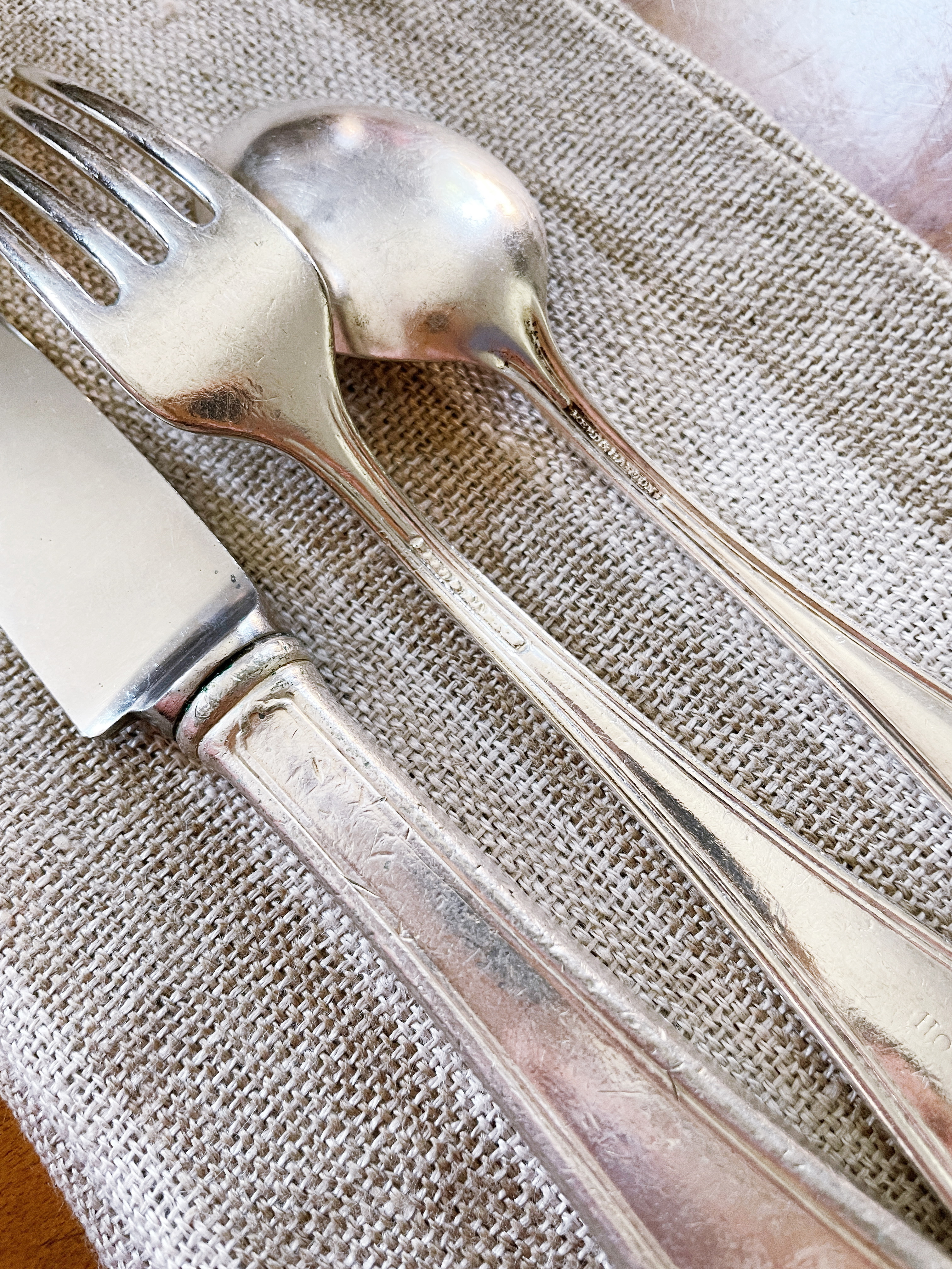 Service for 6 Silver Plated Flatware from The Statler Hotel