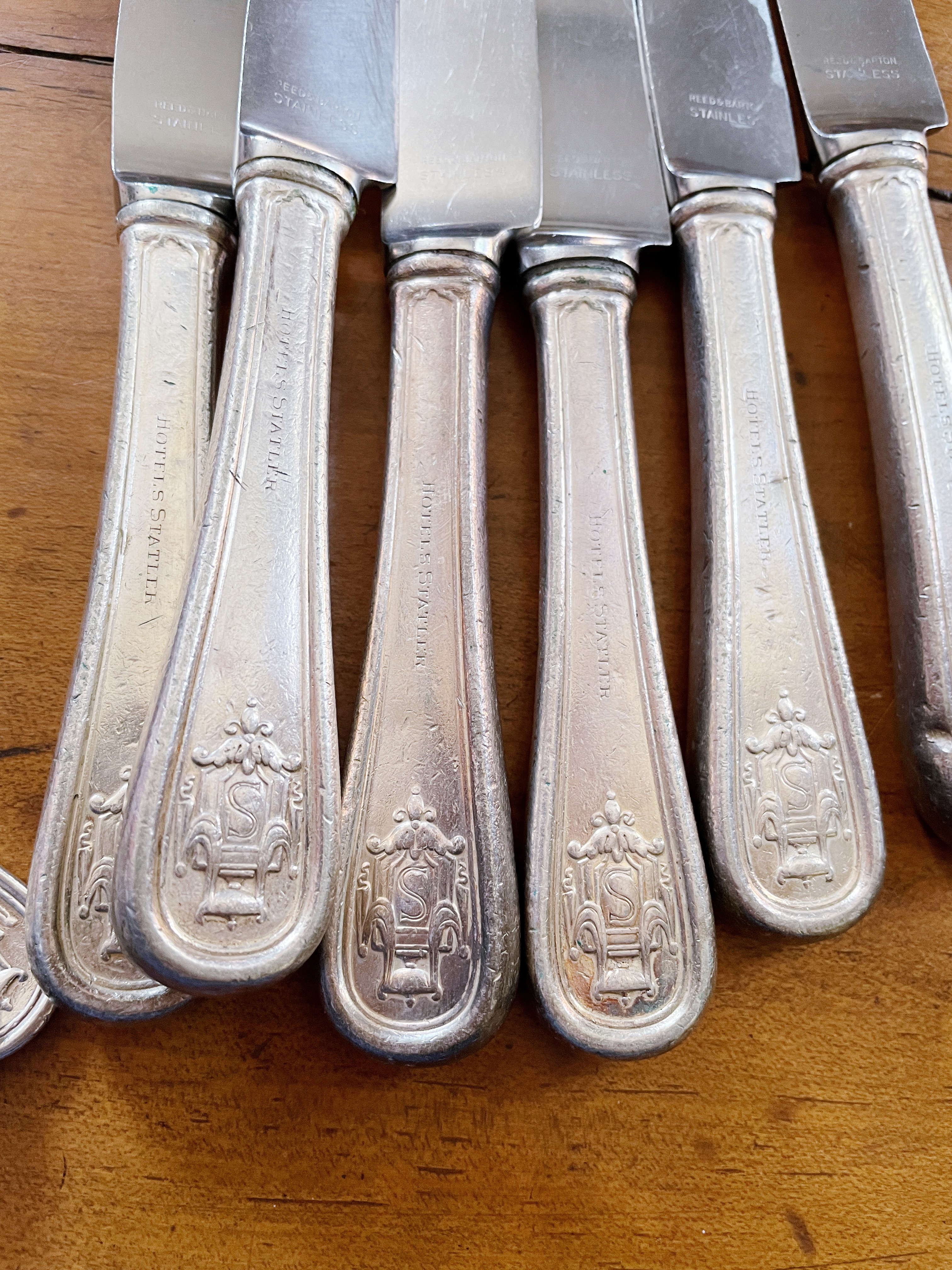 Service for 6 Silver Plated Flatware from The Statler Hotel