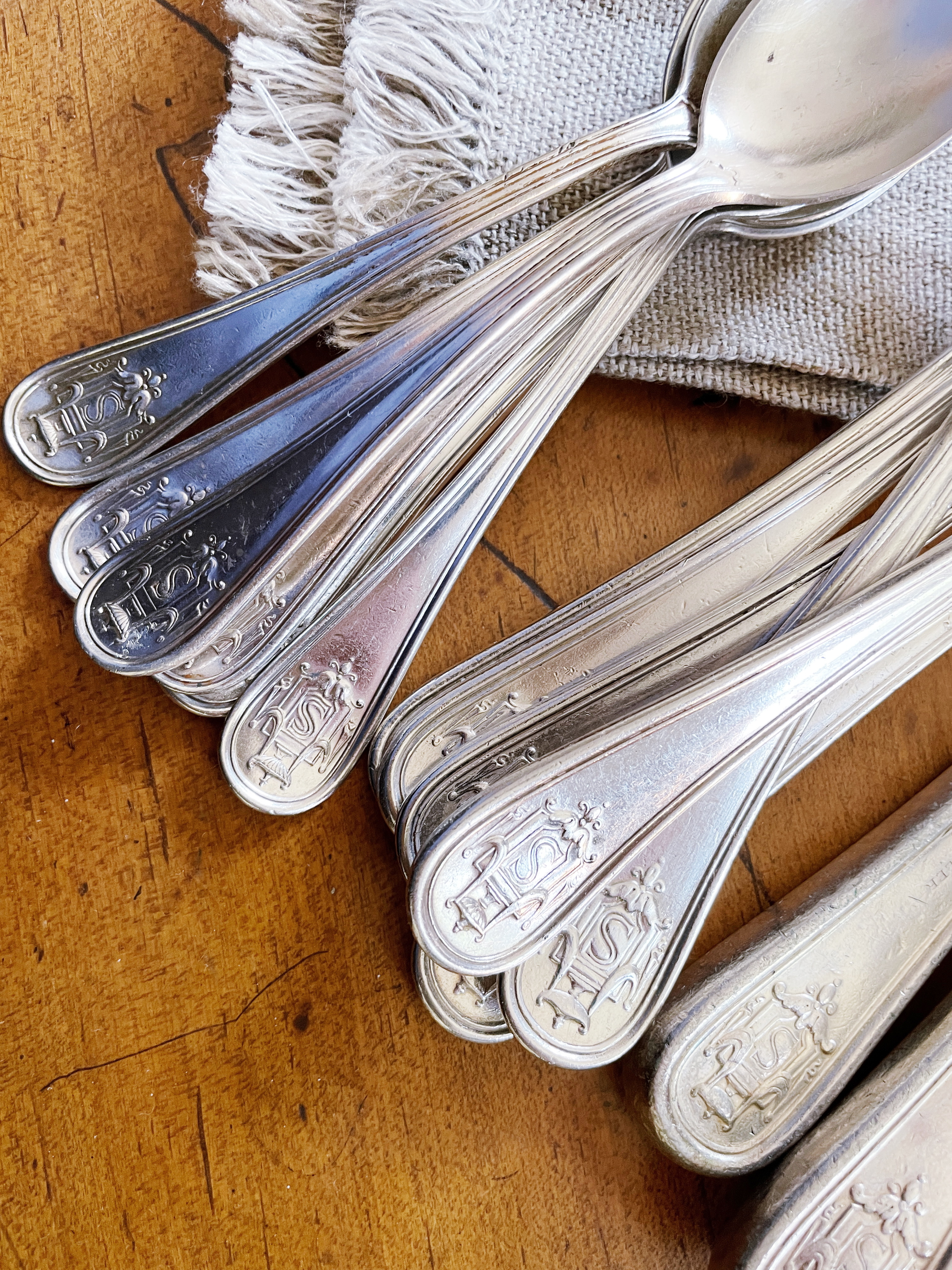 Service for 6 Silver Plated Flatware from The Statler Hotel