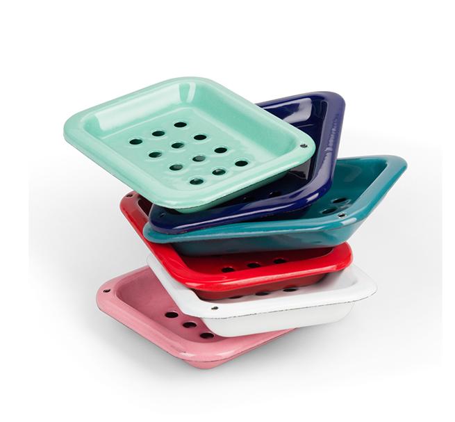 Enamelware Soap Dish
