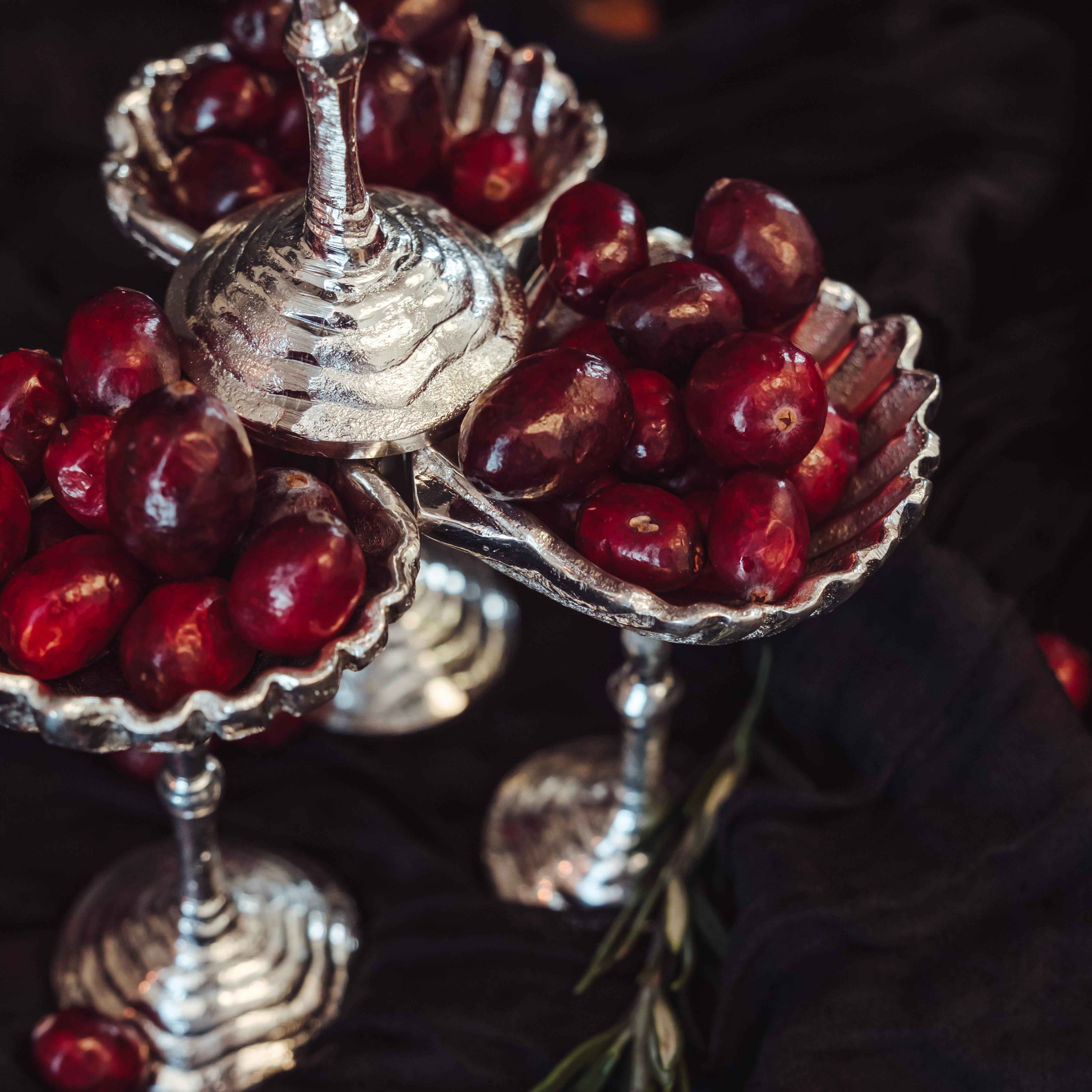 Cast White Brass Shell Cordial