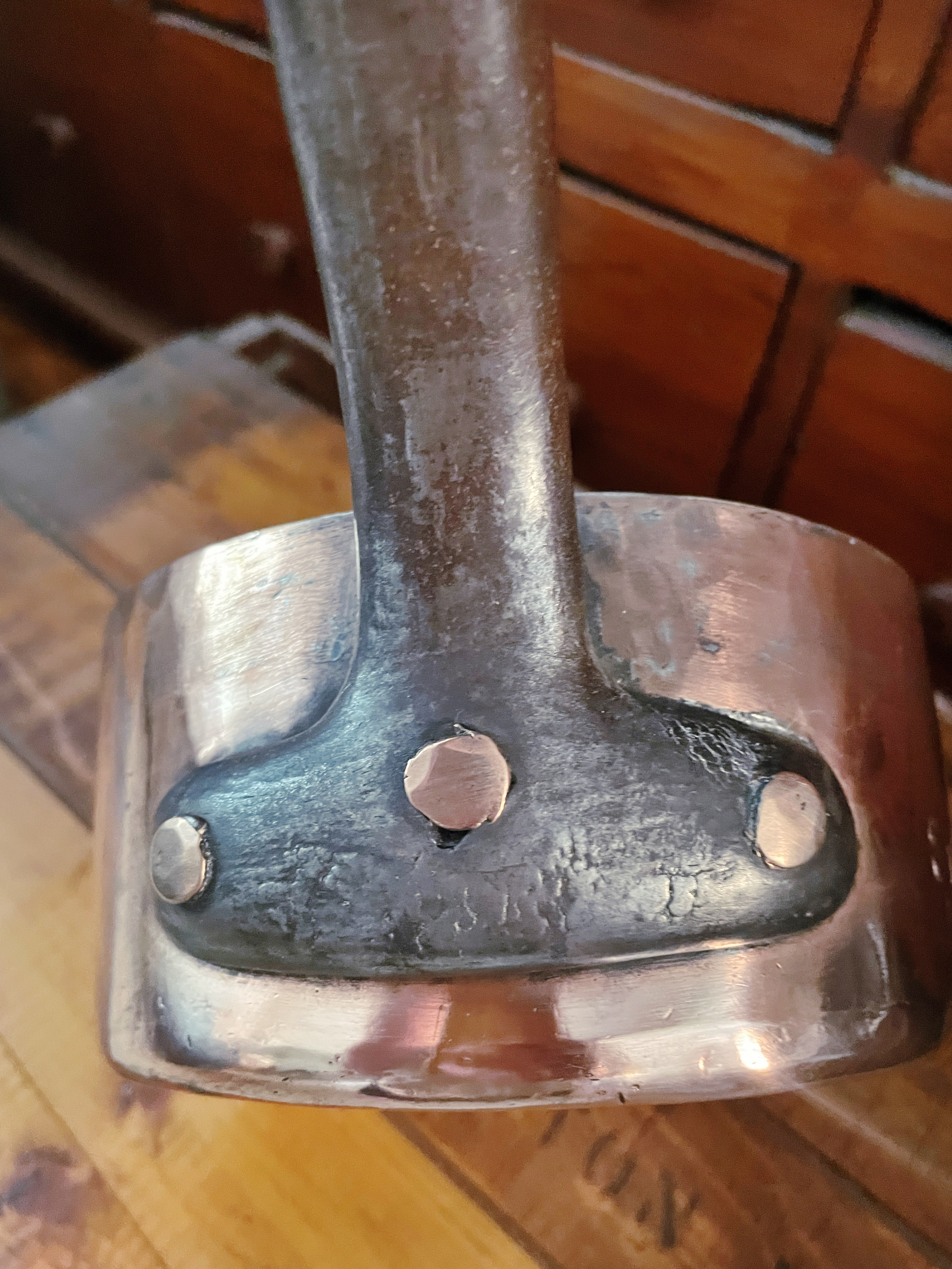 Antique Copper Pot from Voisin Restaurant in NYC