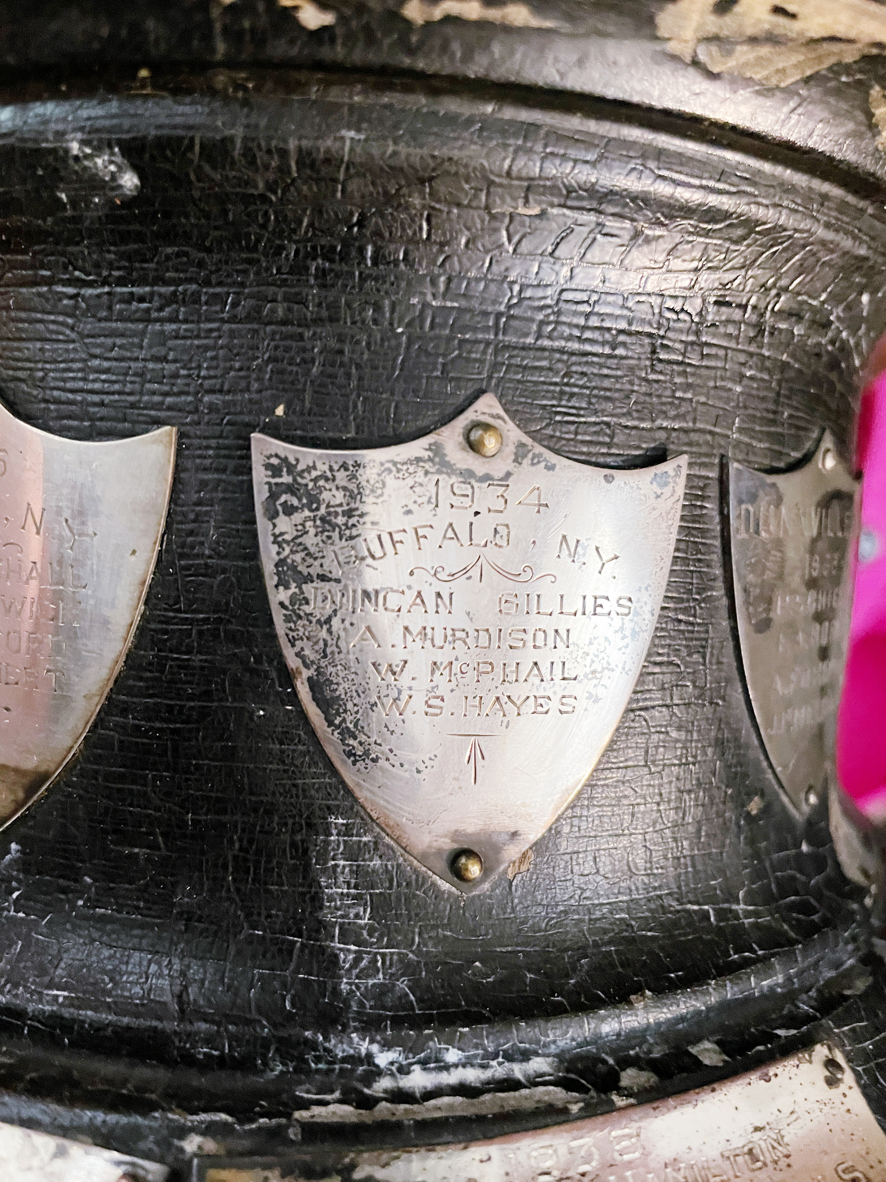 Huge 1926-38 Silver Plated Buffalo NY Lawn Bowling Trophy