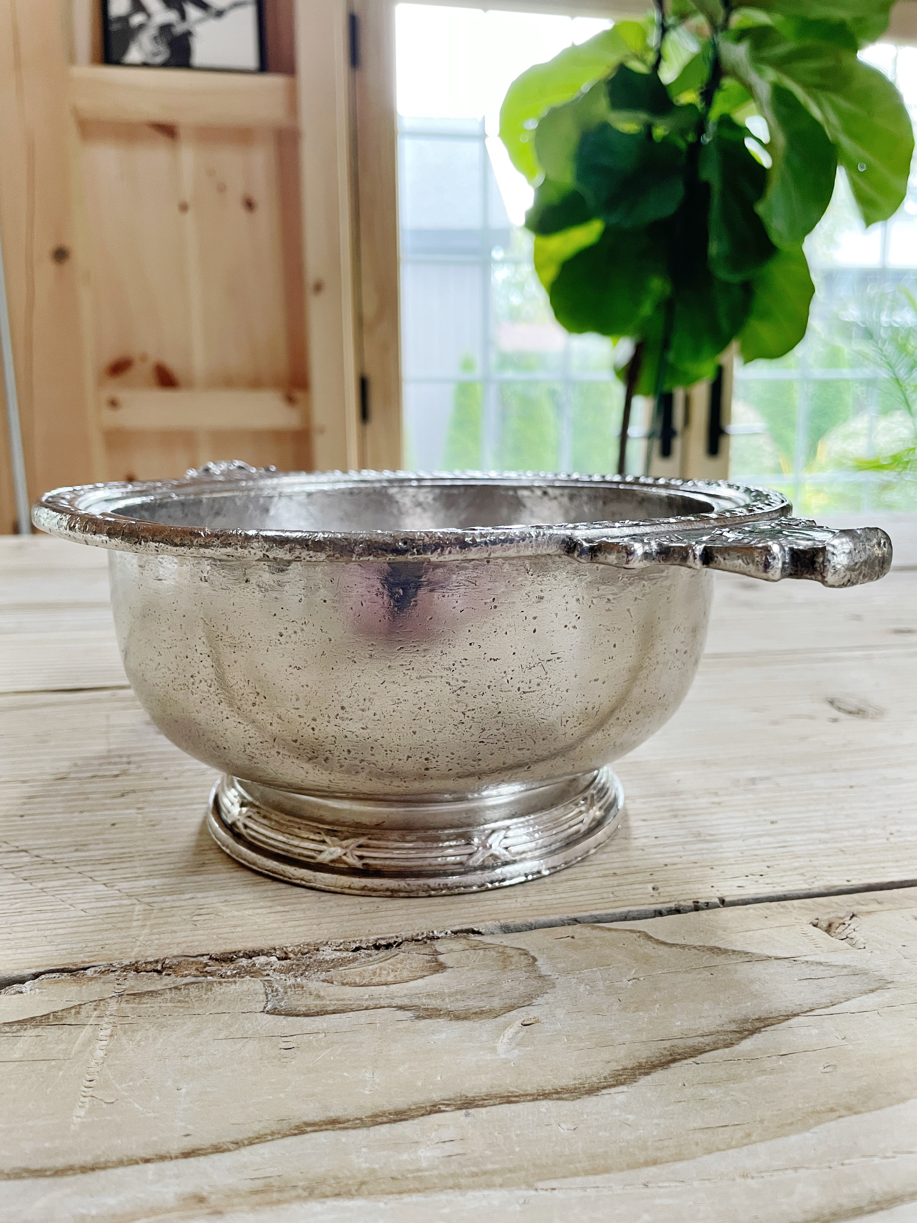 1922 Silver Plated Serving Bowl from The Biltmore Hotel