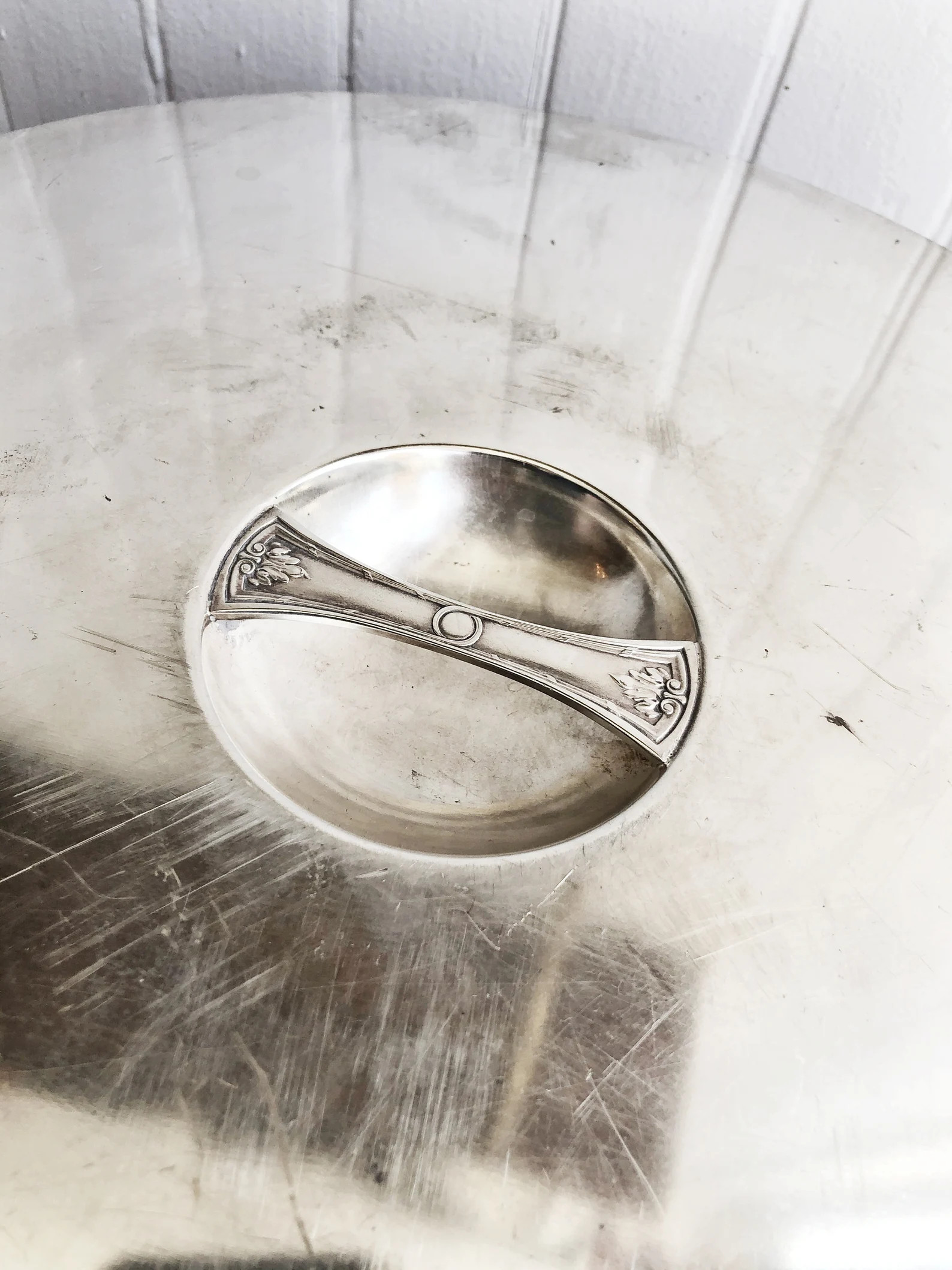 Vintage Silver Plated Platter Cover from The St Regis Hotel NYC