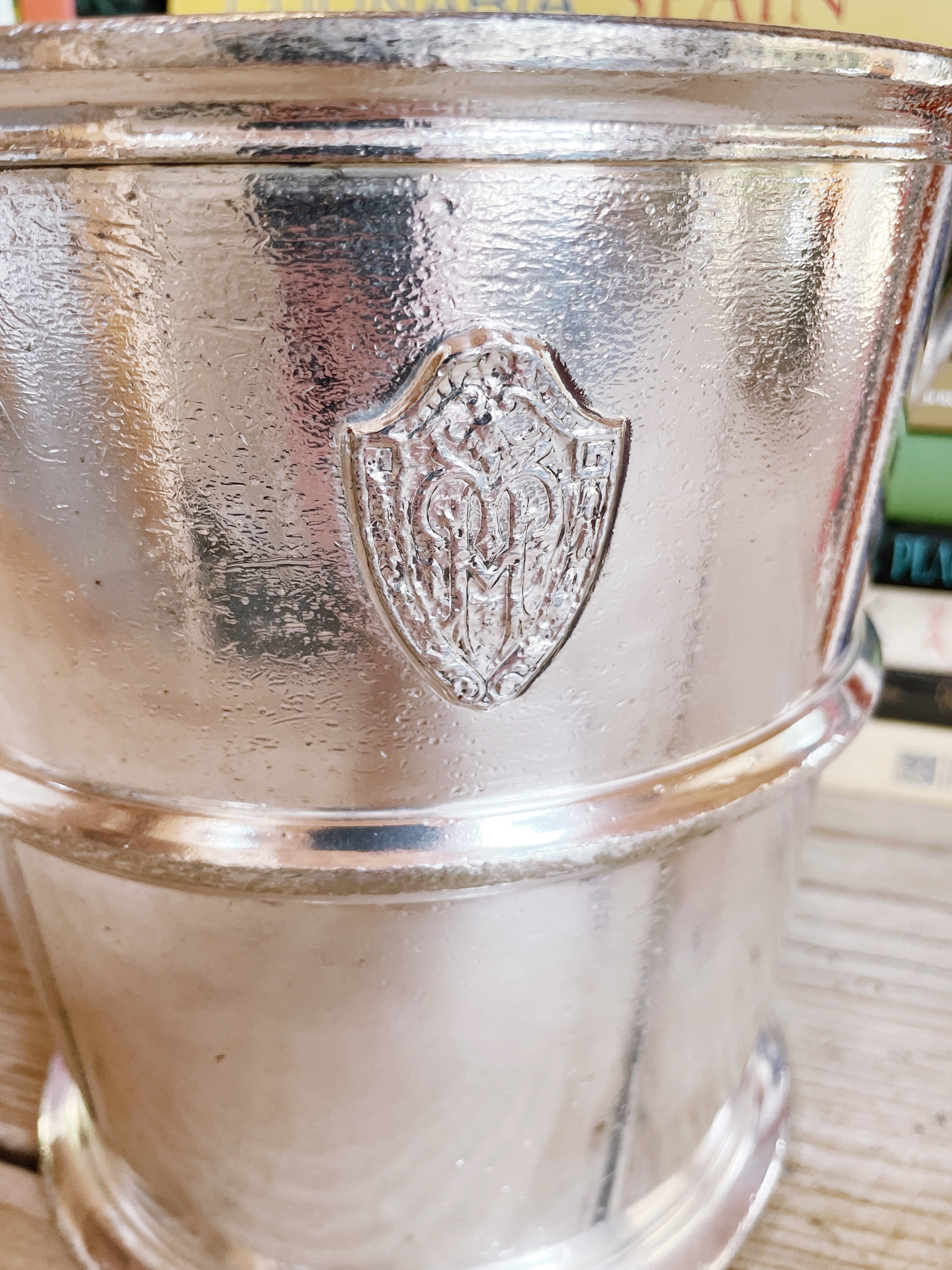 Vintage Silver Champagne Bucket from The Mark Hopkins Hotel in San Francisco