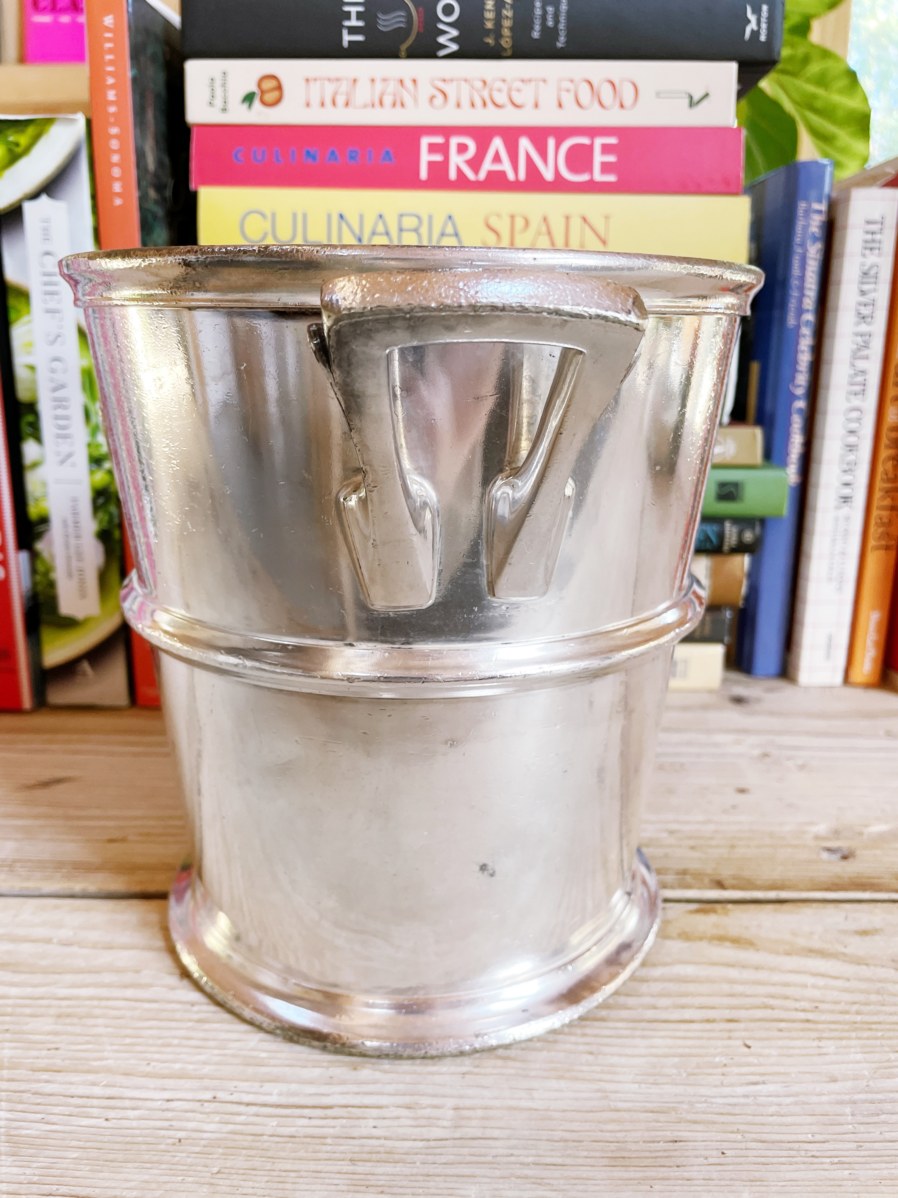 Vintage Silver Champagne Bucket from The Mark Hopkins Hotel in San Francisco