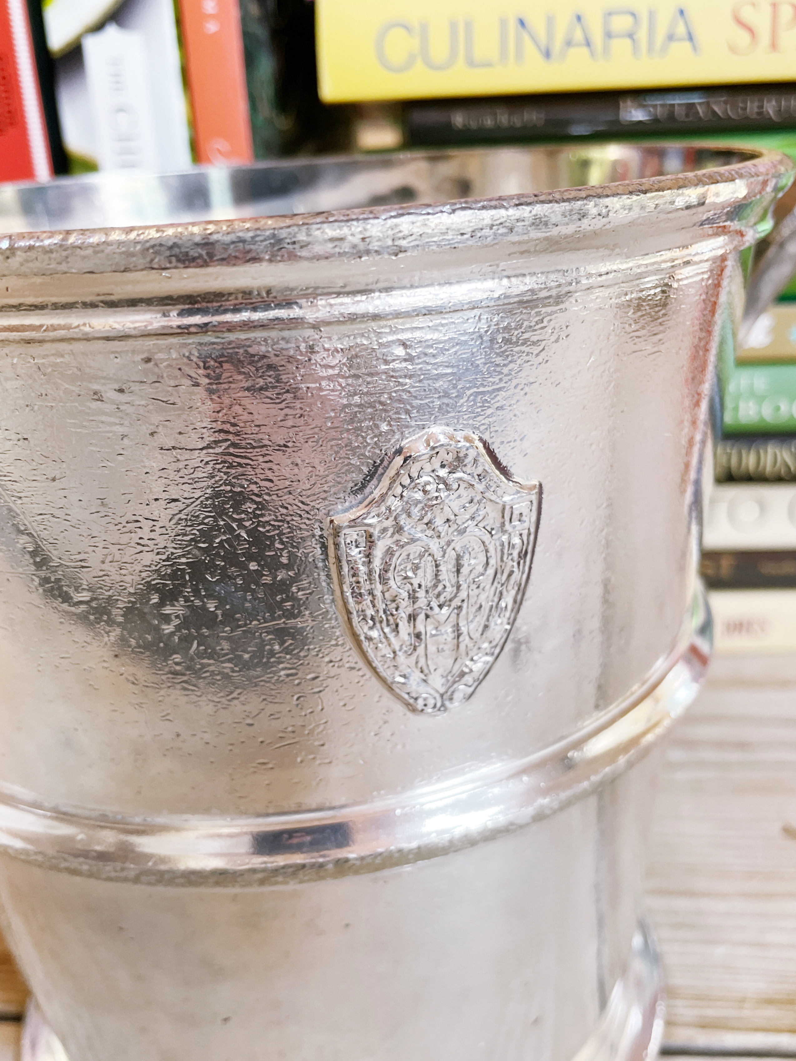 Vintage Silver Champagne Bucket from The Mark Hopkins Hotel in San Francisco