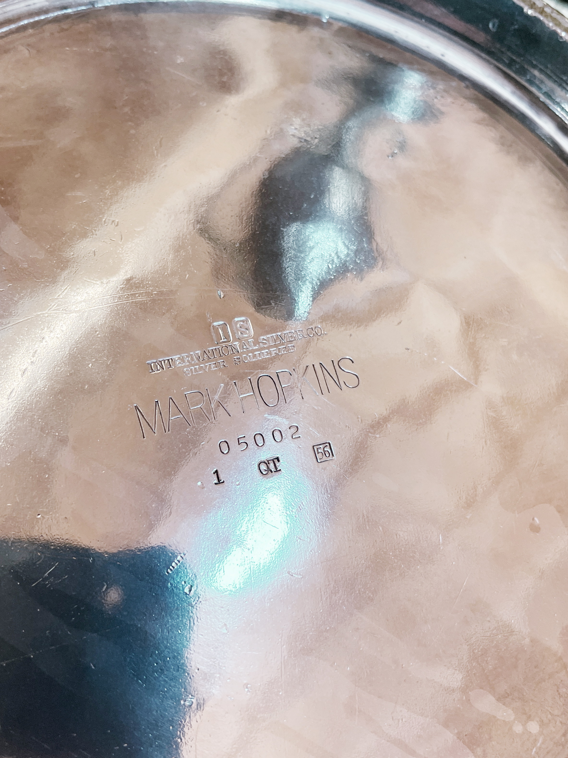 Vintage Silver Champagne Bucket from The Mark Hopkins Hotel in San Francisco
