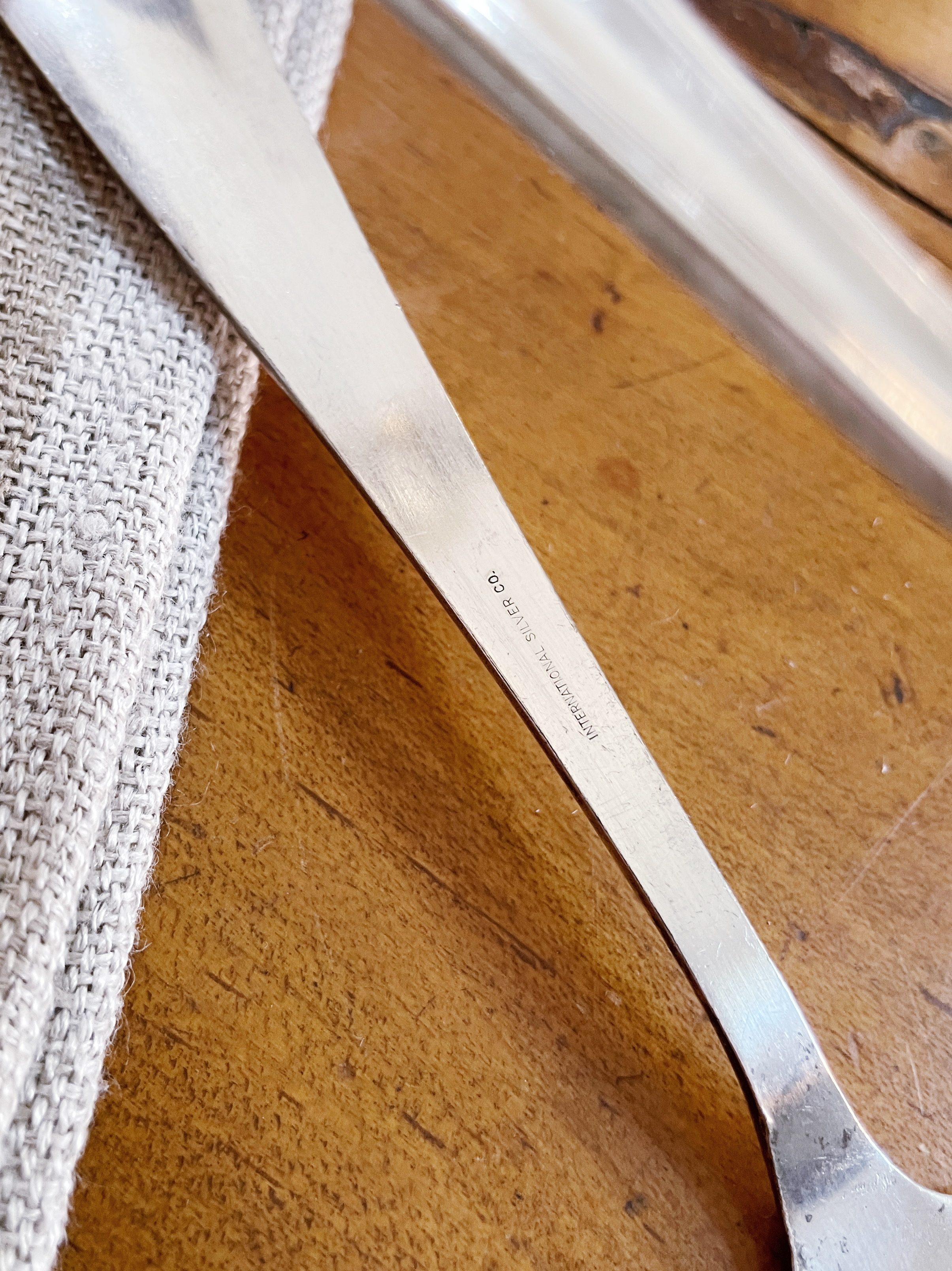 Vintage Silver Union Pacific Railroad Ice Tongs