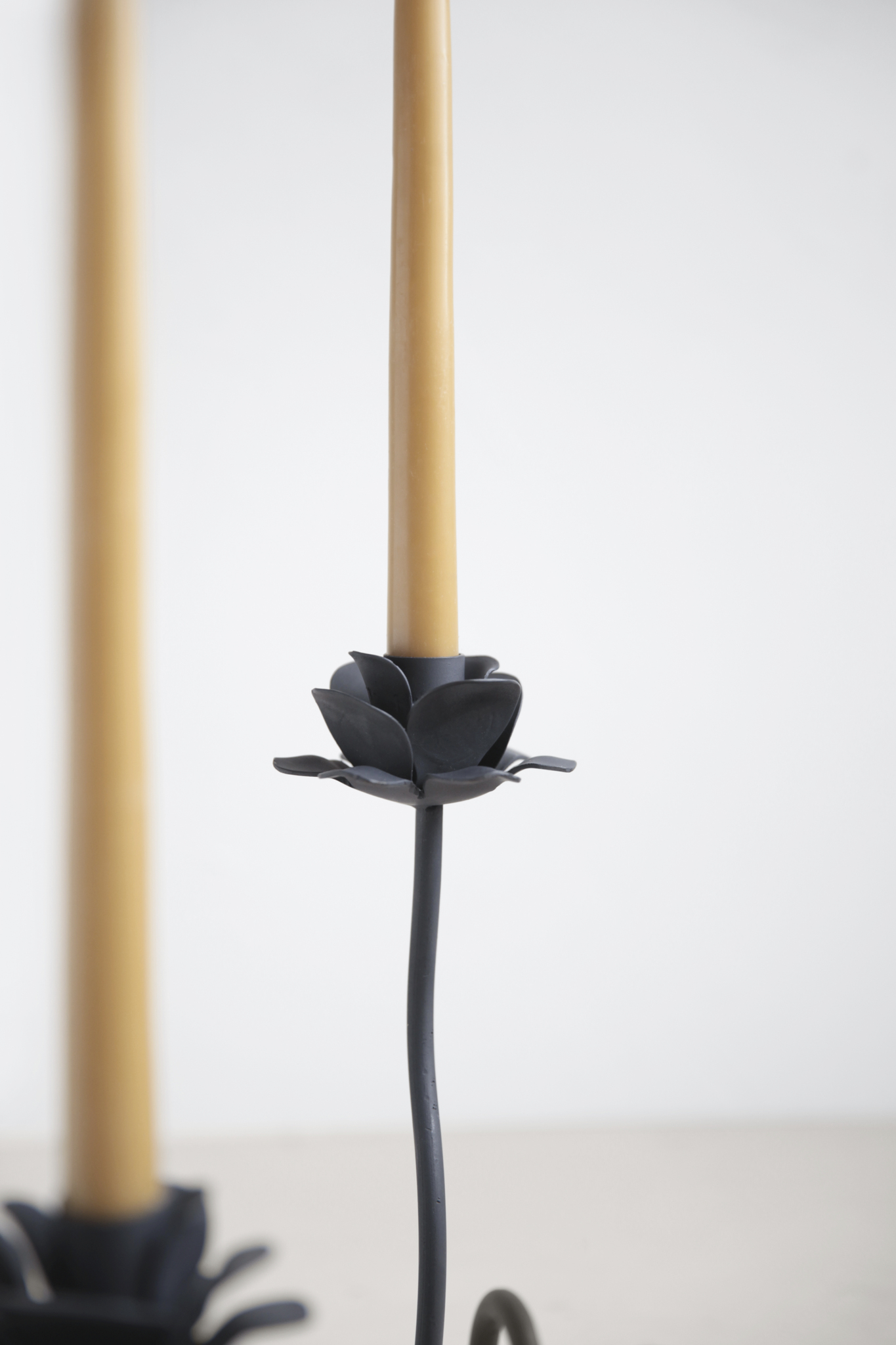 Iron Floral Candelabra 