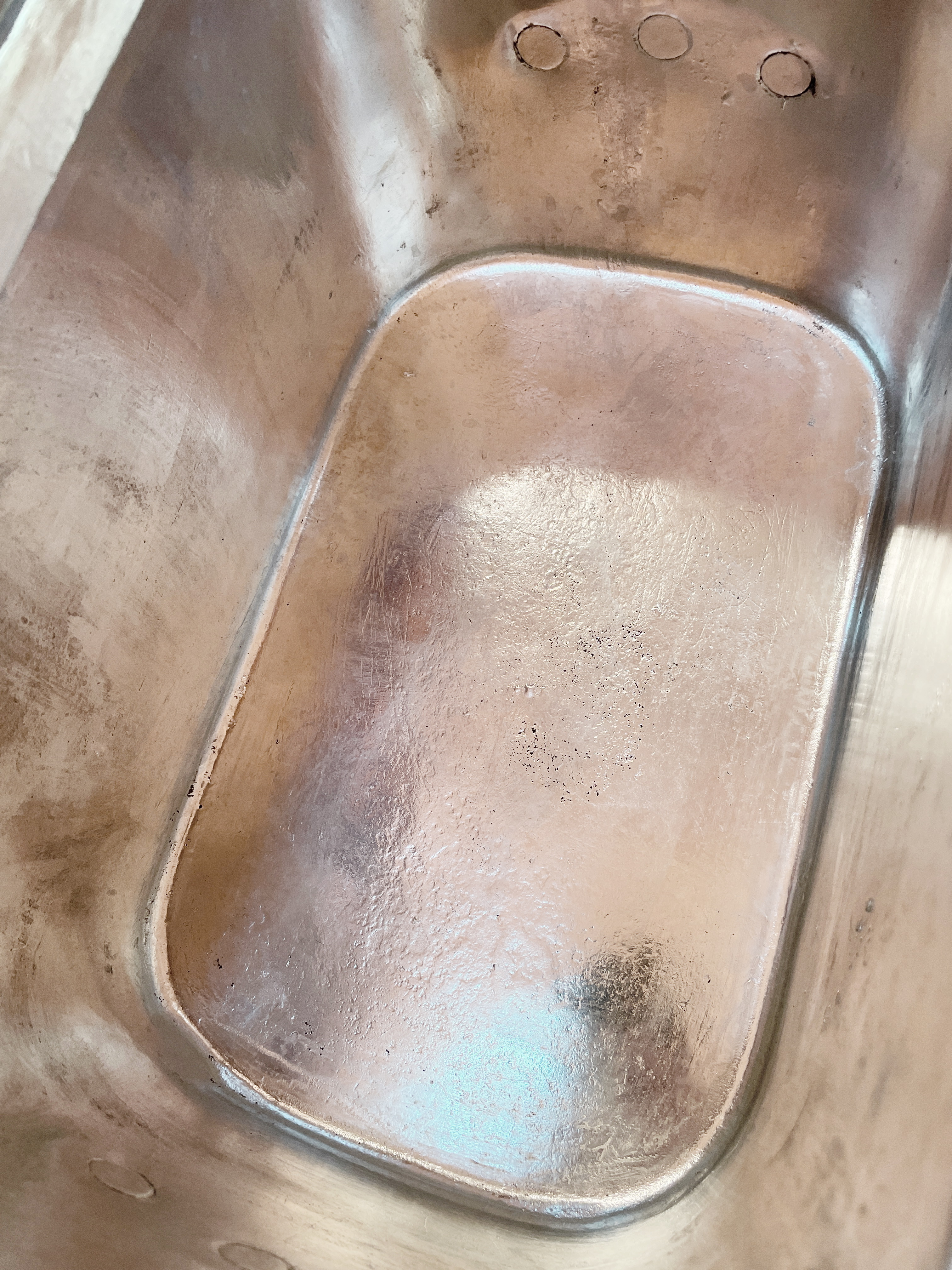 Antique French Legry Copper Daubiere Pan