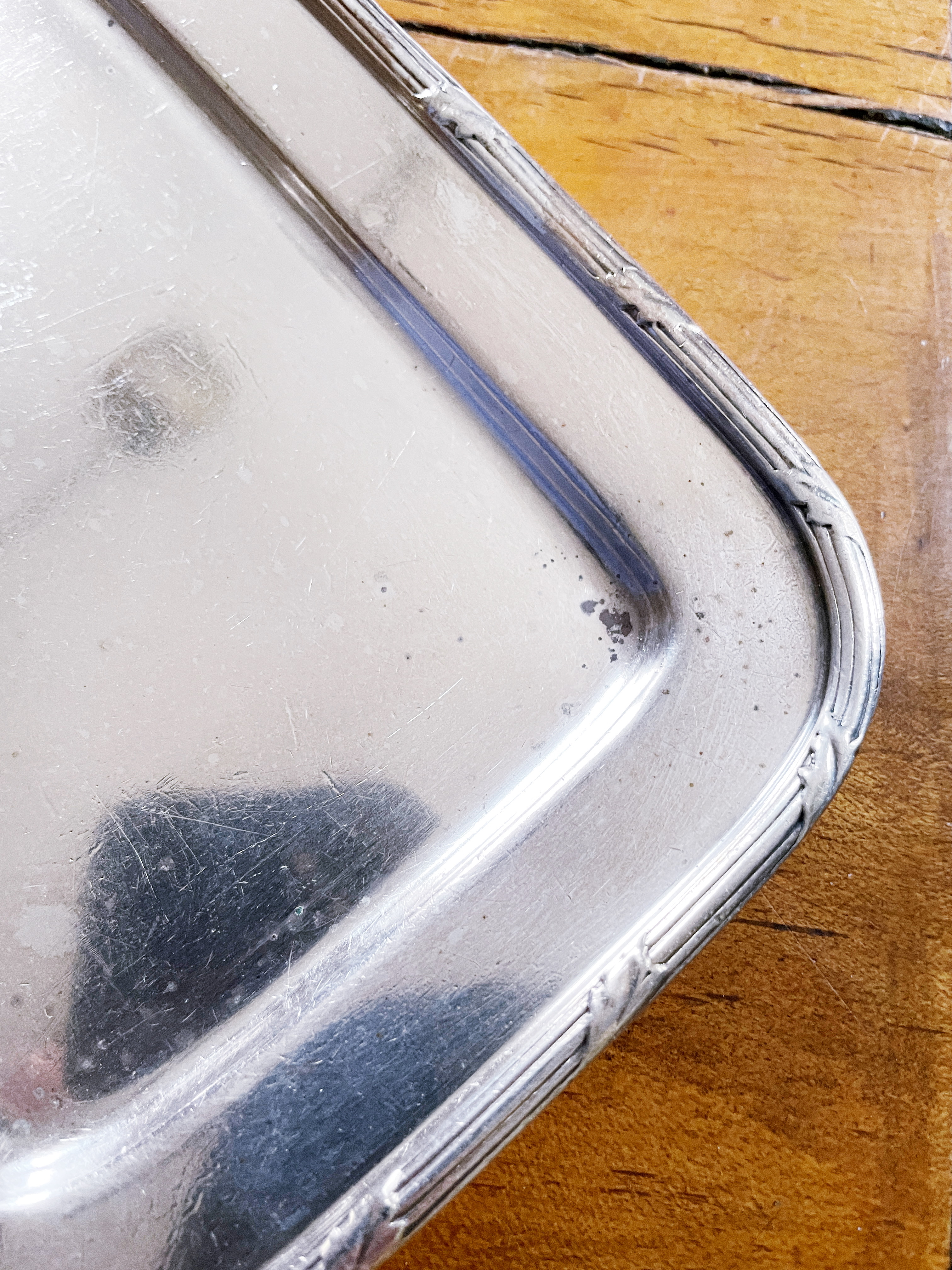 1928 Silver Tray from The St Regis Hotel NYC