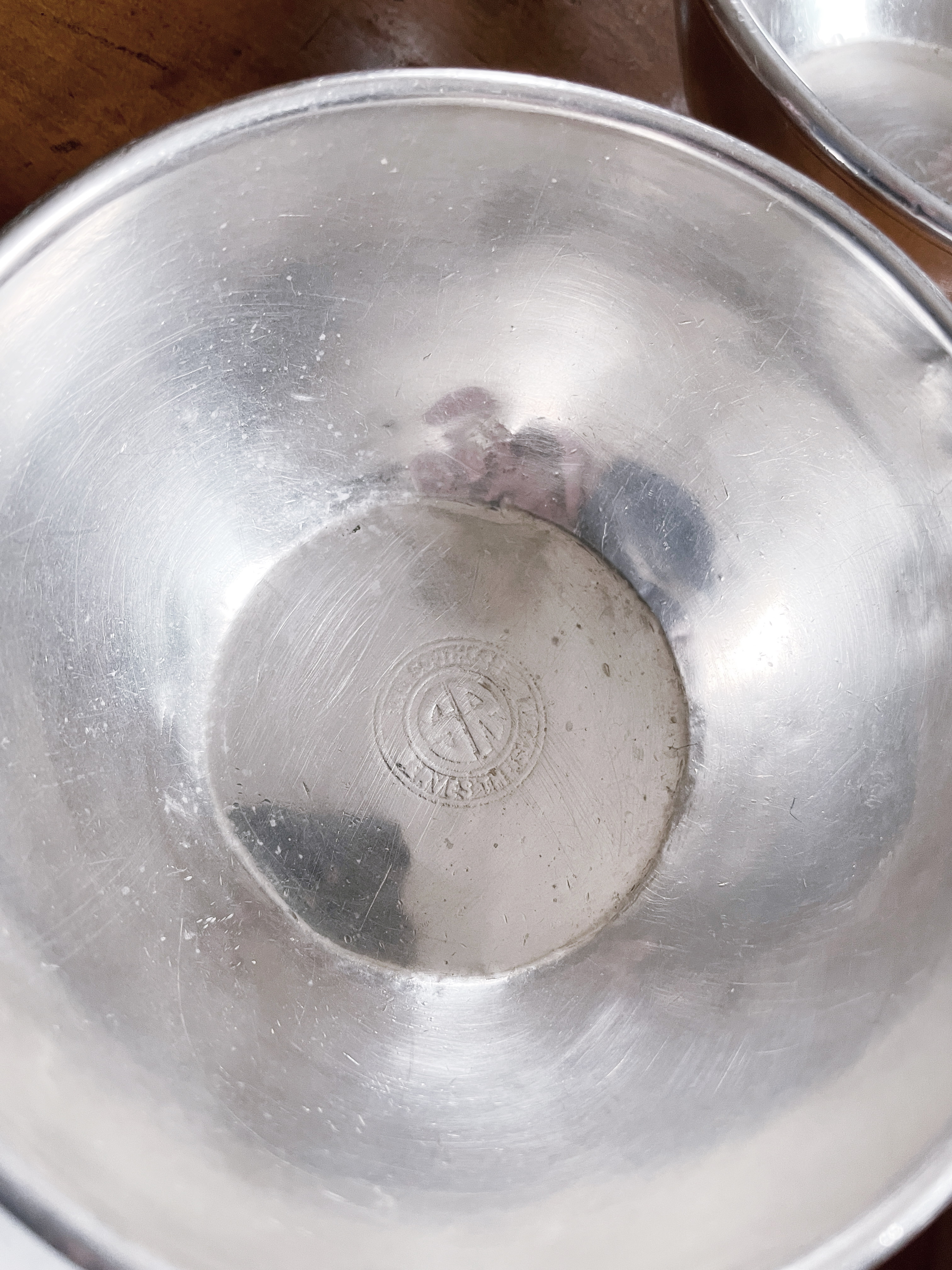 Antique Silver Plated Nut Bowl from Southern Railway