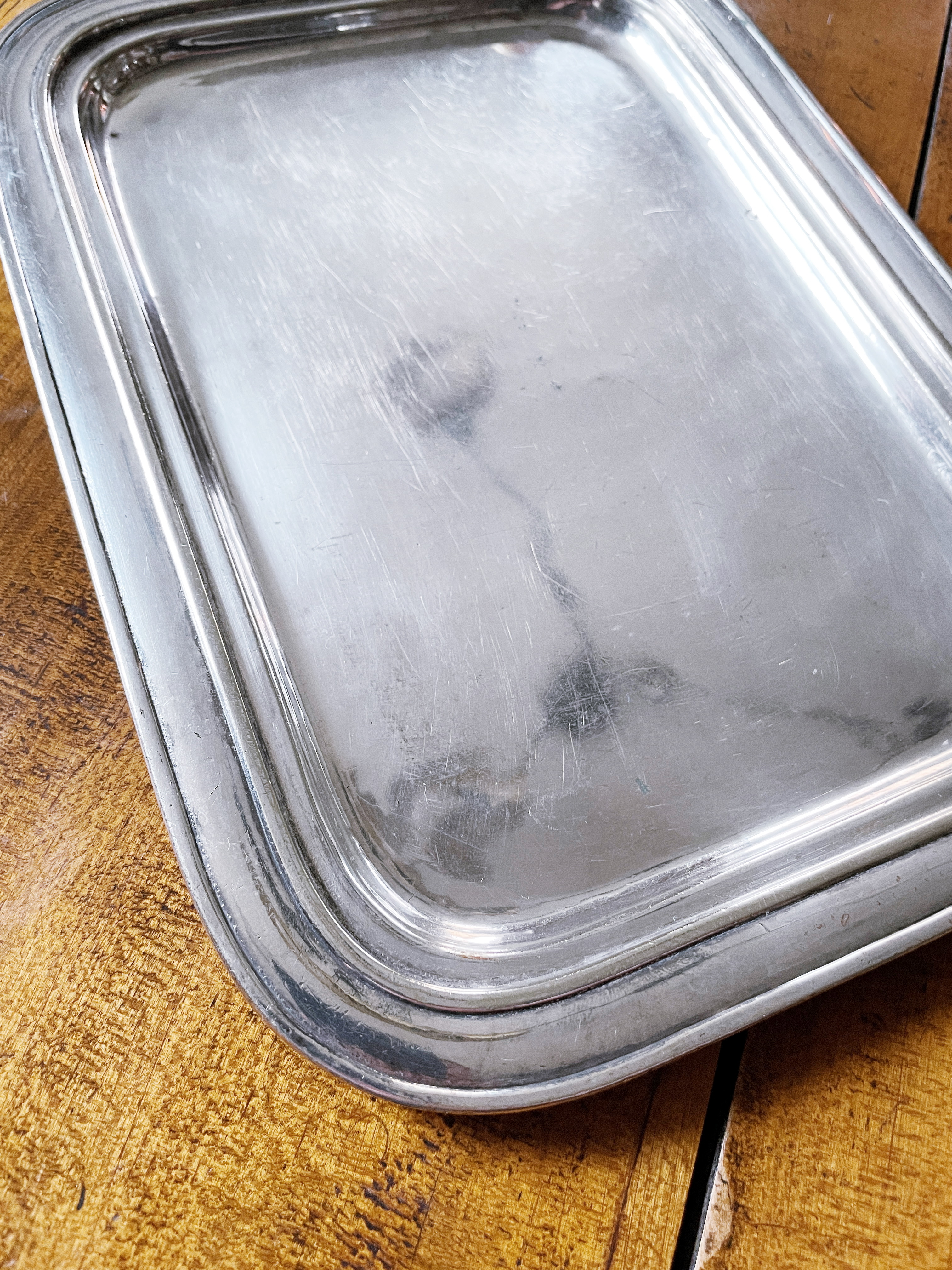 Antique Silver Plated Pennsylvania Railroad Serving Tray
