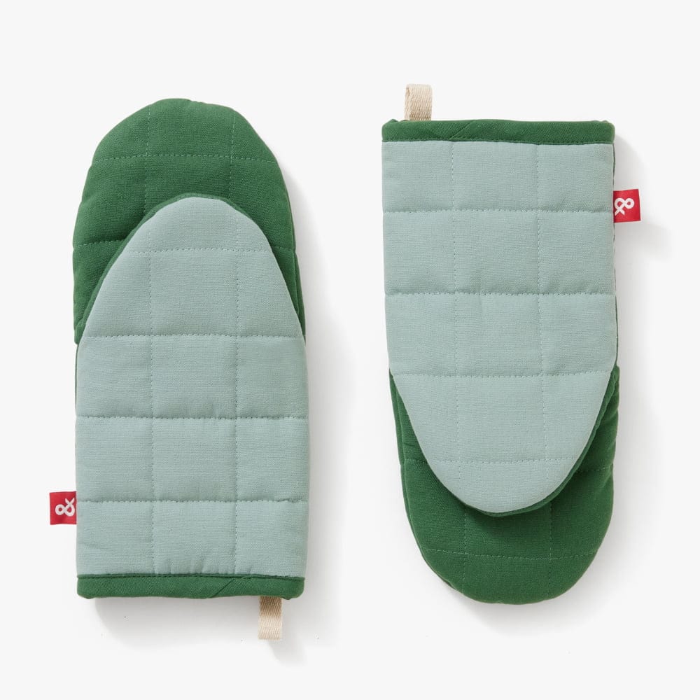 Shiso Green Oven Mitts