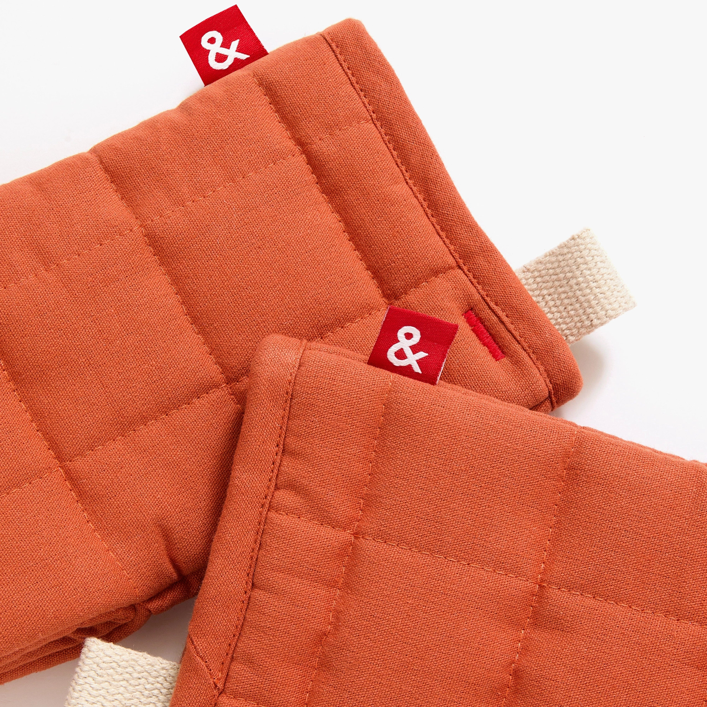 Paprika Red Oven Mitts