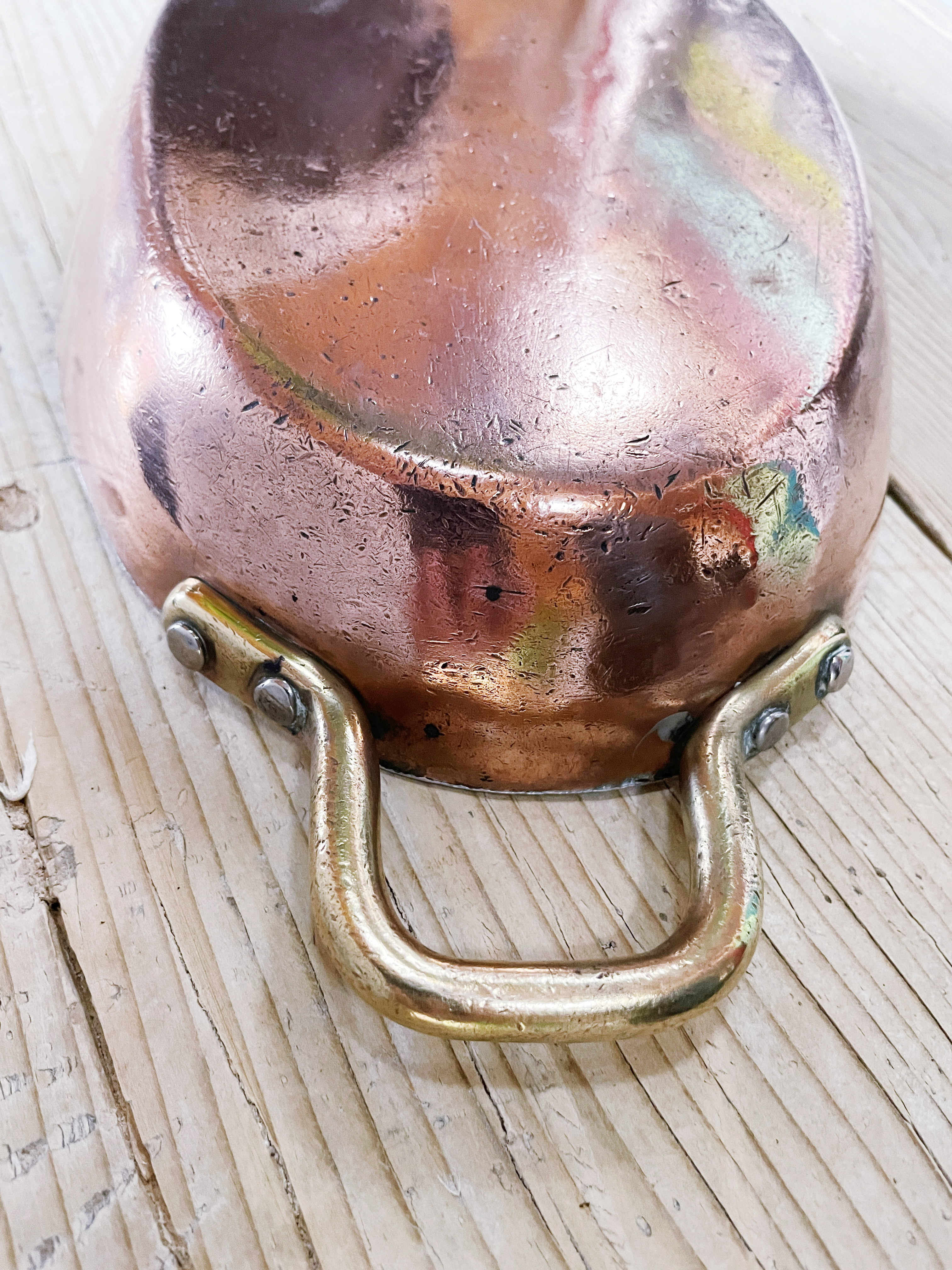 Antique Copper Gratin Pan from The Plaza NYC