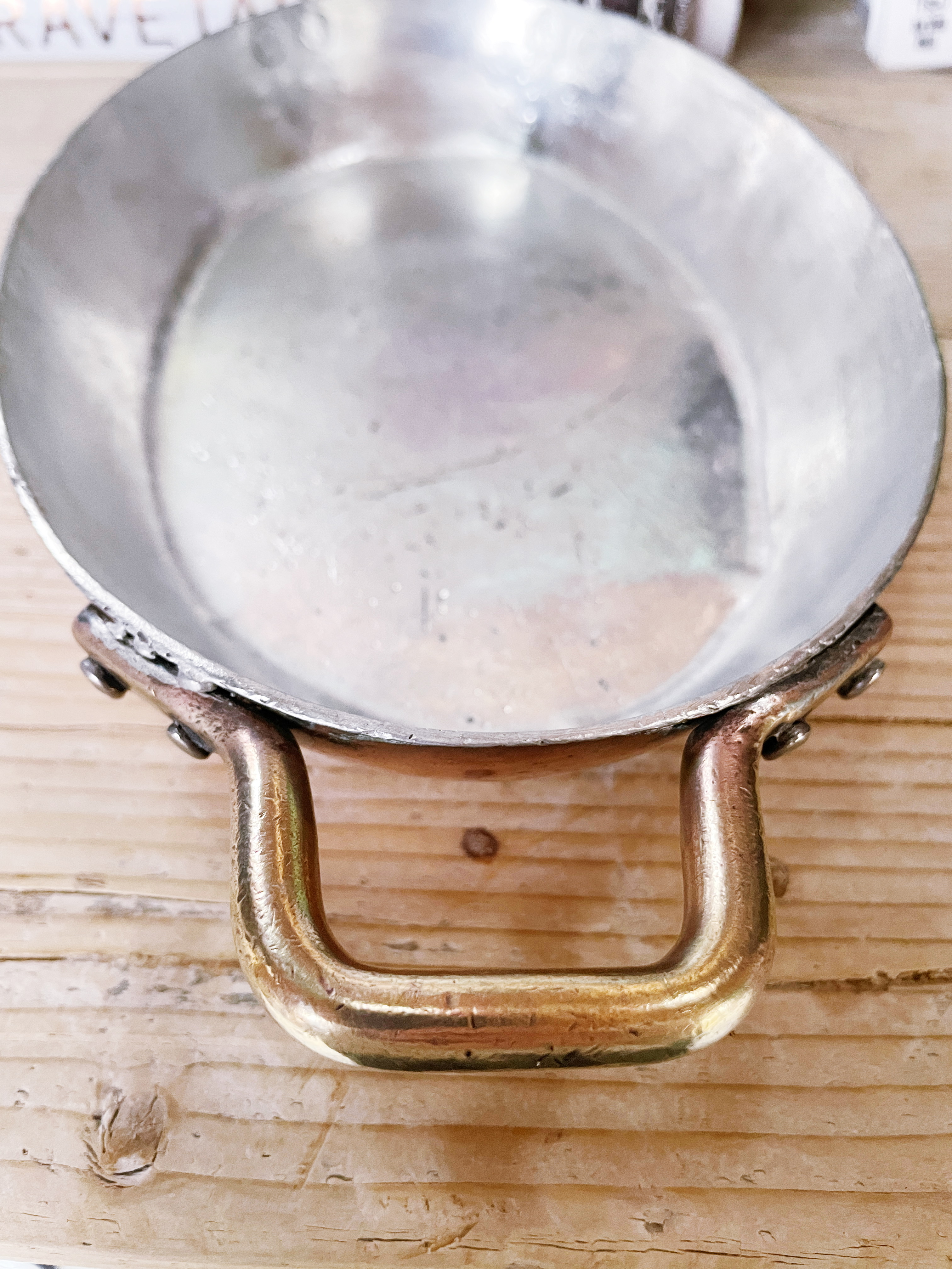 Antique Copper Gratin Pan from The Plaza NYC